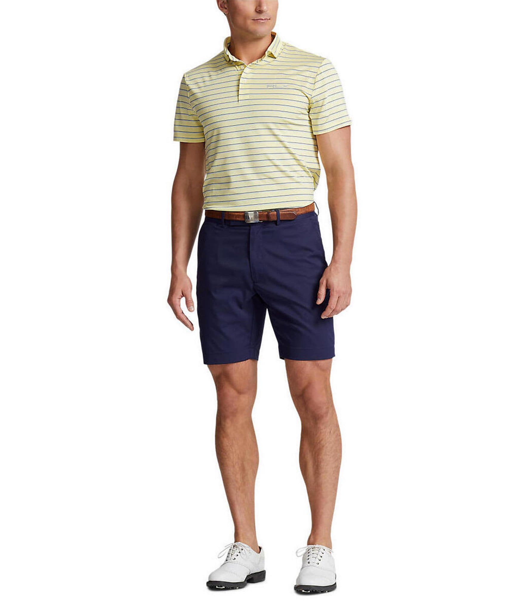 Polo Ralph Lauren Twill RLX Golf Performance Stretch Tailored Fit 9#double; Inseam Shorts