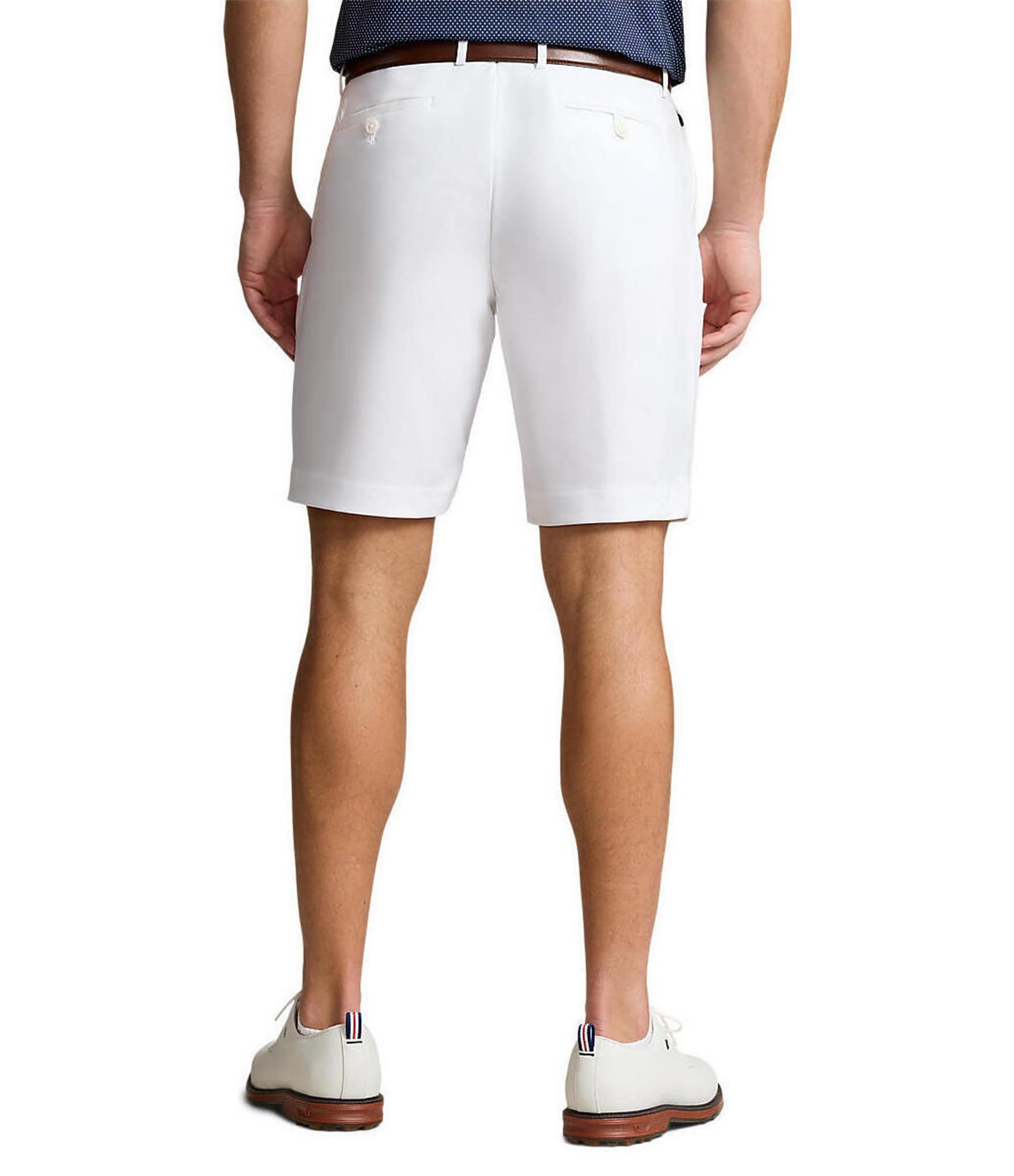 Polo Ralph Lauren Twill RLX Golf Performance Stretch Tailored Fit 9#double; Inseam Shorts