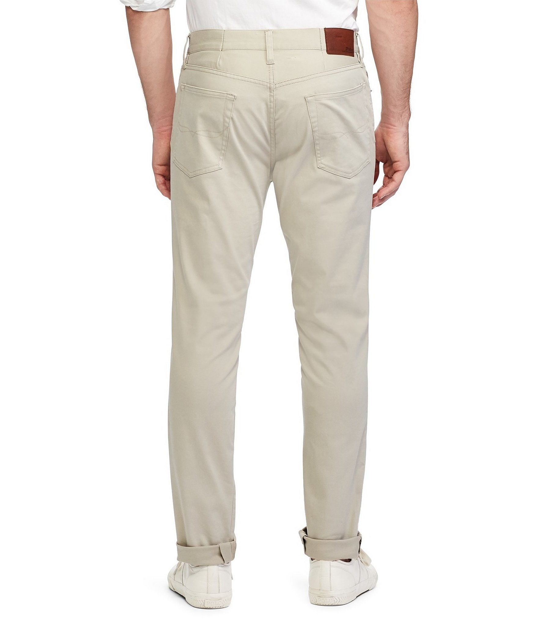 Polo Ralph Lauren Varick Slim Fit Sateen Stretch Pants