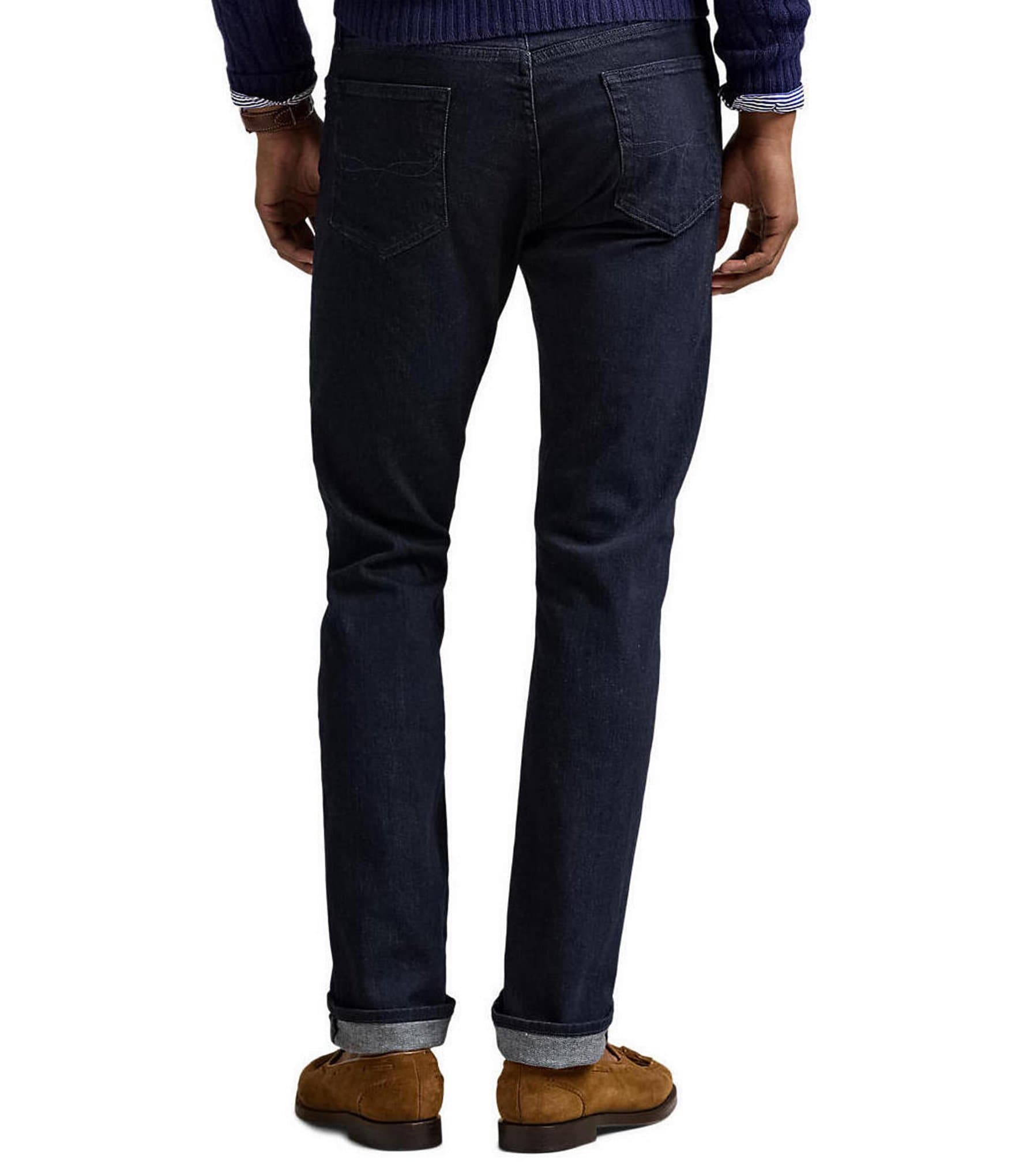 Polo Ralph Lauren Varick Slim-Straight Miller Rinse Denim Jeans