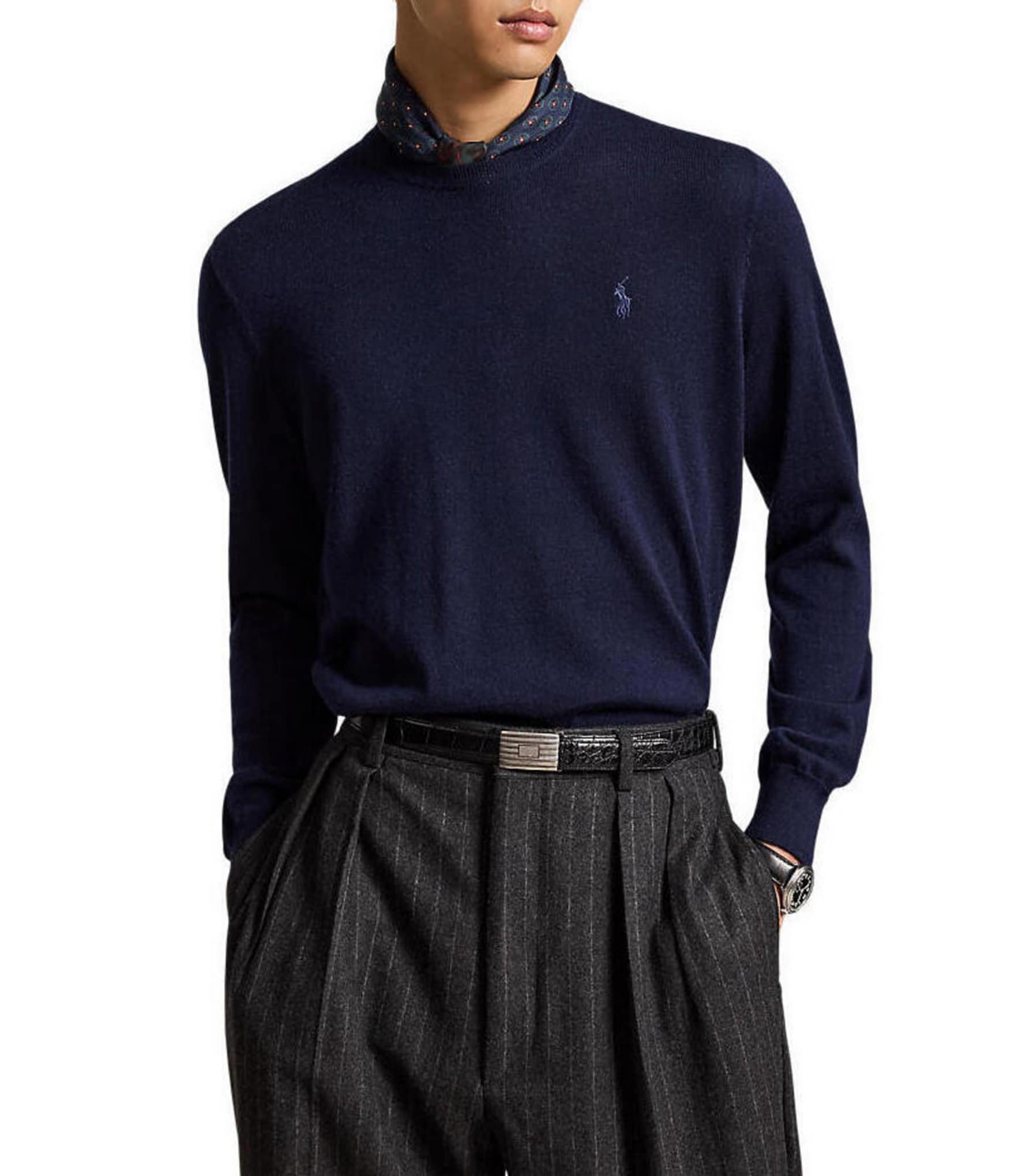 Polo Ralph Lauren Washable Wool Crew Sweater