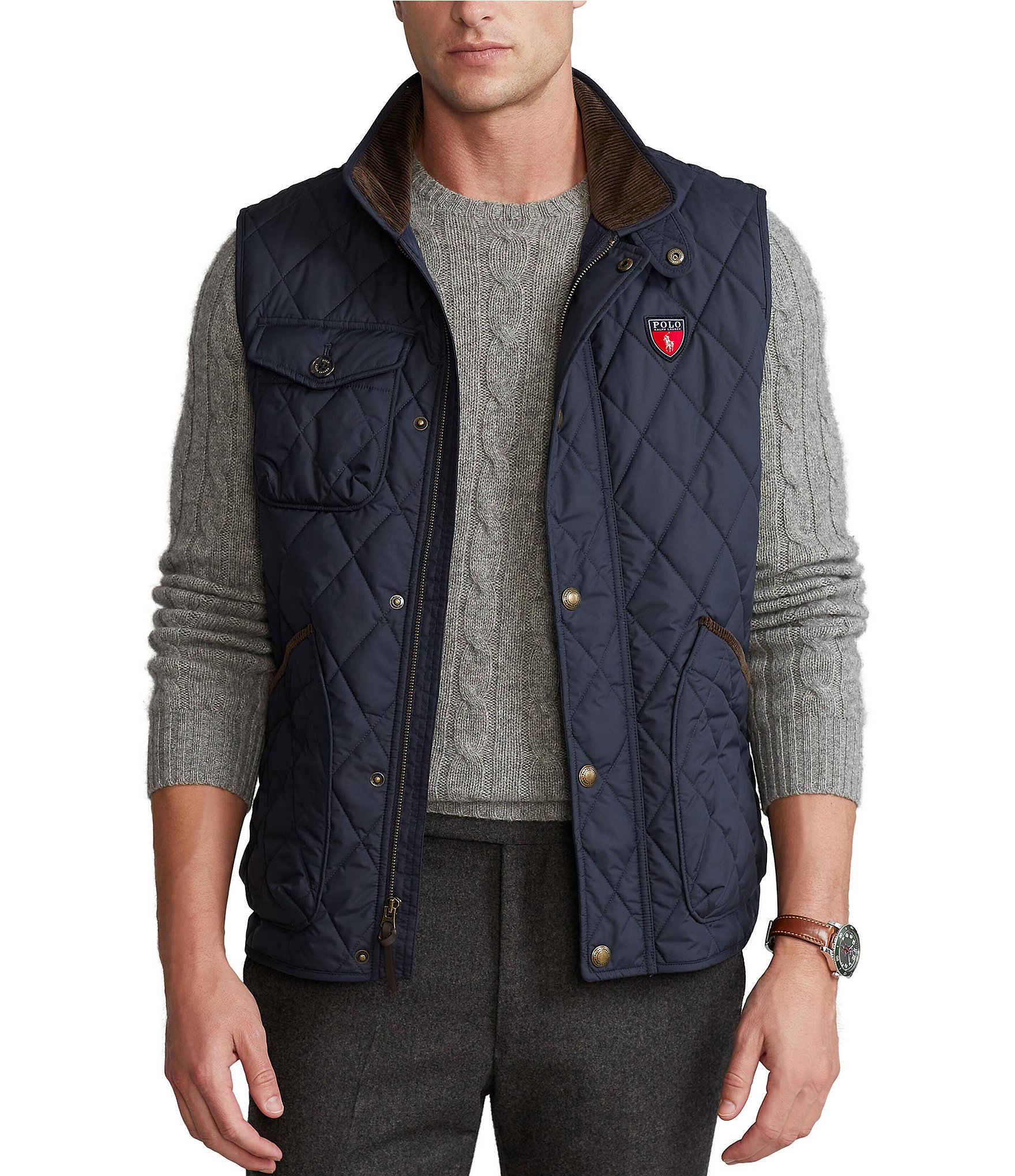 Ralph lauren store quilted vests