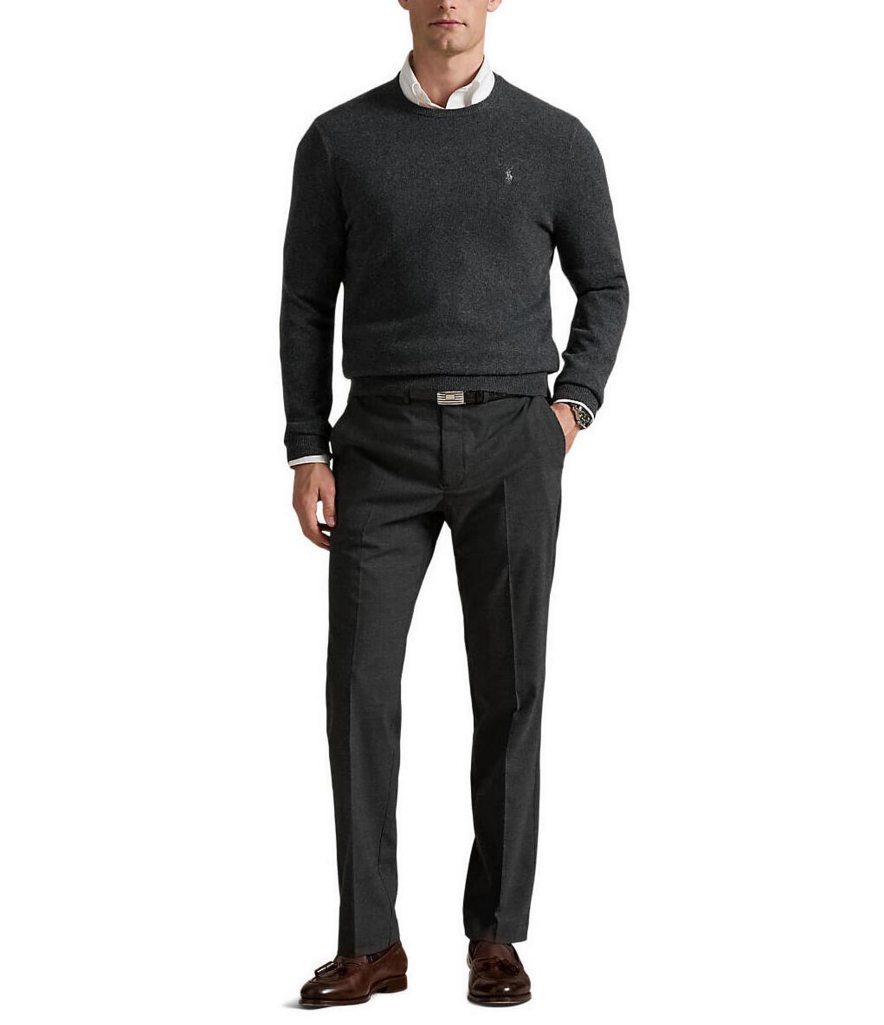 Polo Ralph Lauren Weekday Solid Flat Front Stretch Pants
