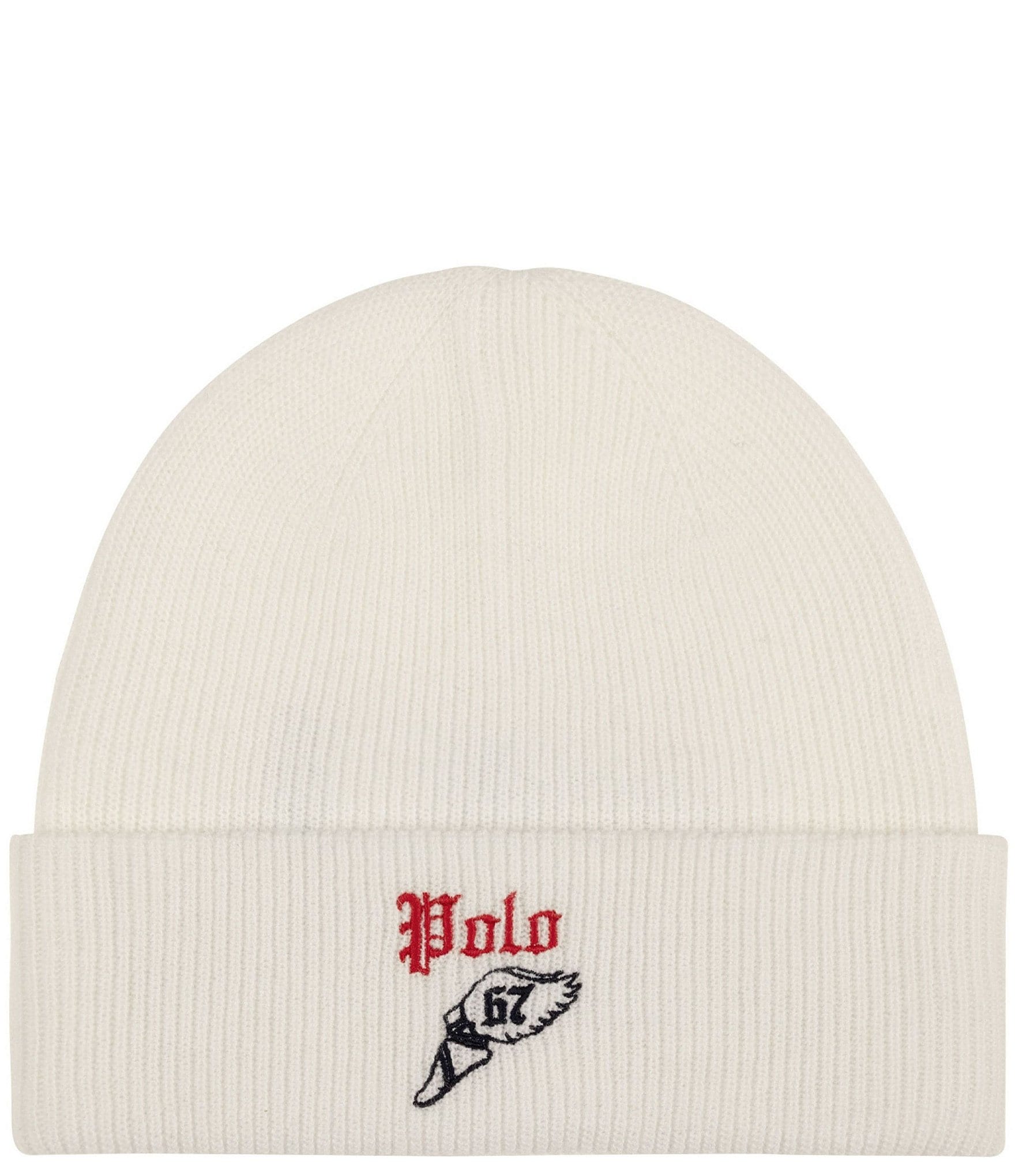Polo Ralph Lauren Winged Foot Wool Blend Beanie