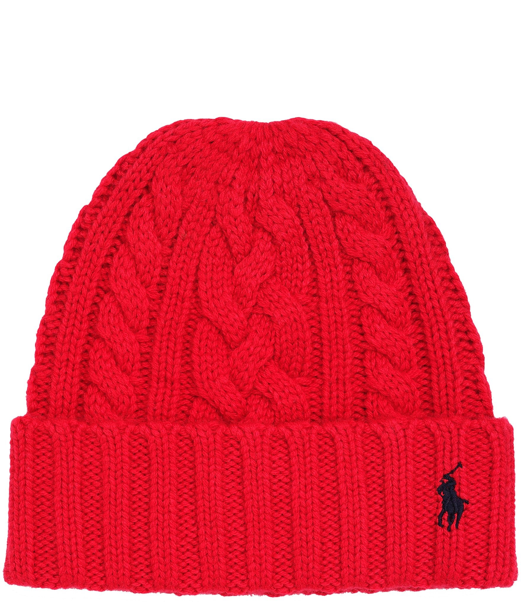Polo Ralph Lauren Wool Blend Cable Beanie
