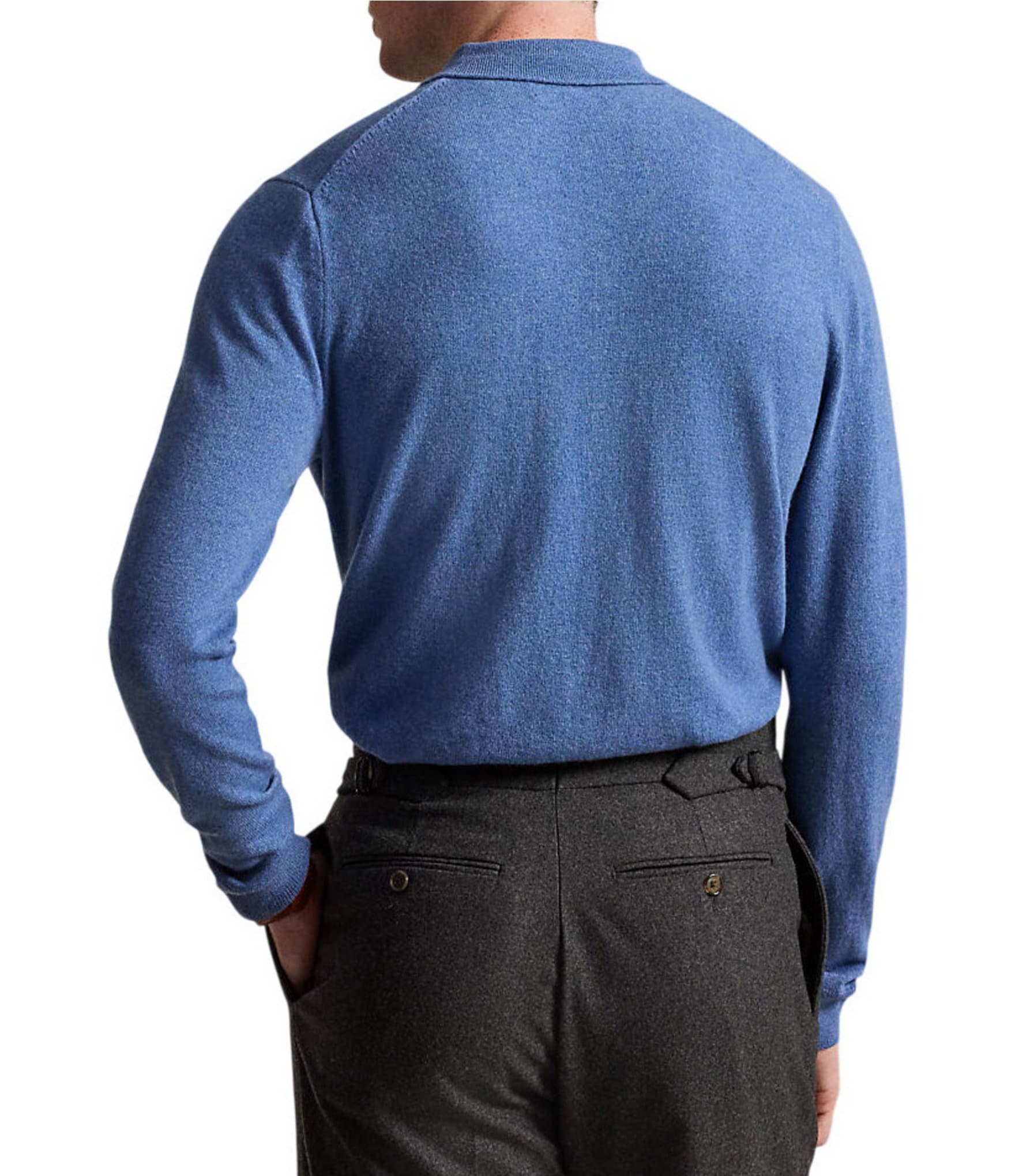 Polo Ralph Lauren Wool Polo-Collar Sweater
