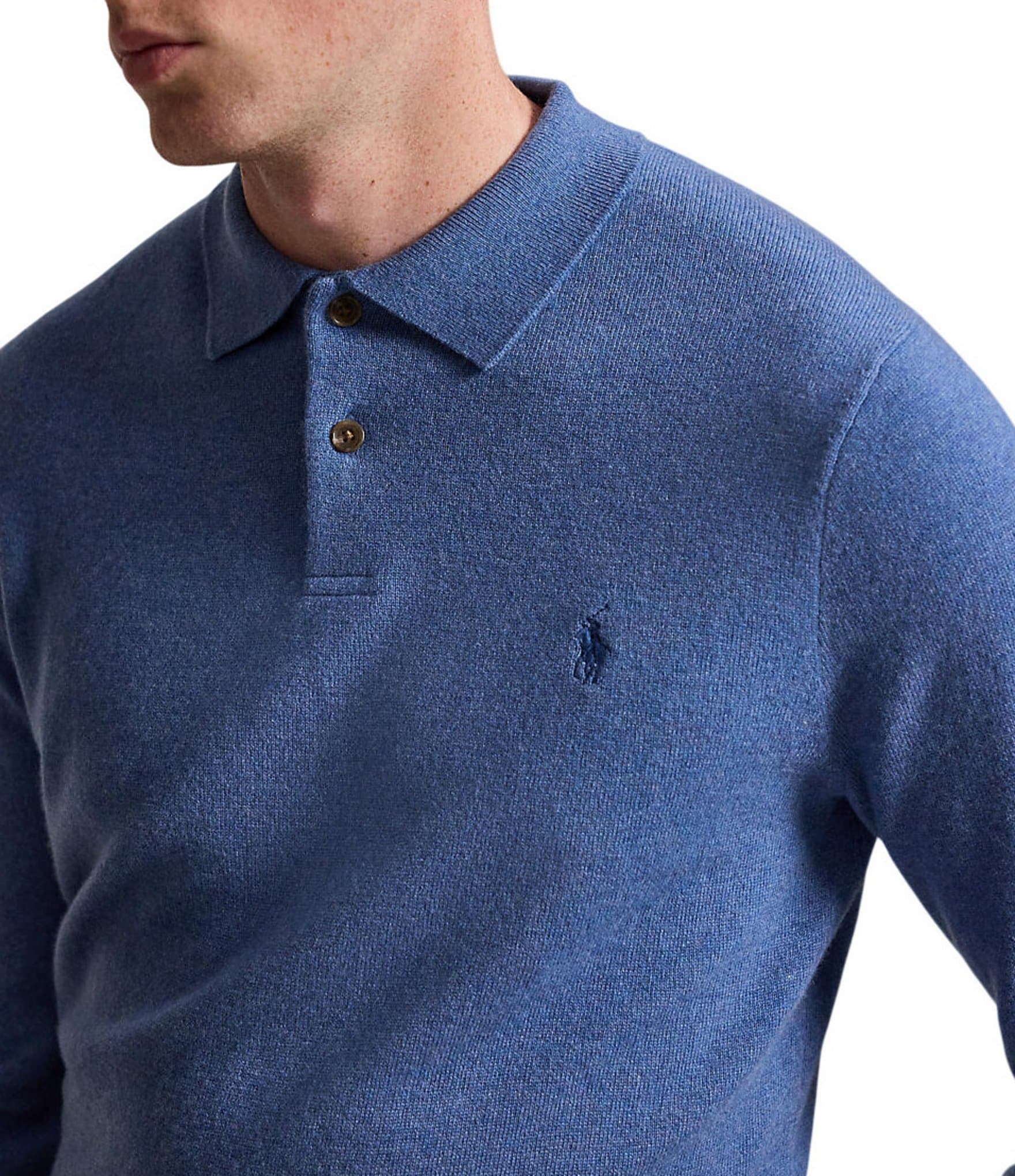 Polo Ralph Lauren Wool Polo-Collar Sweater