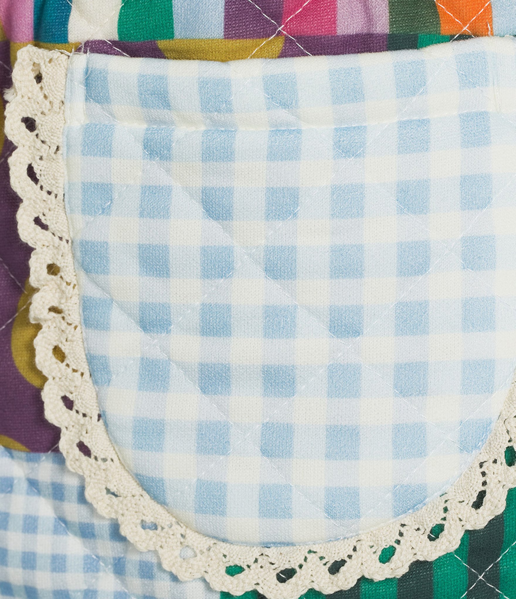 Poppy & Pine Jewel Patchwork Shorts