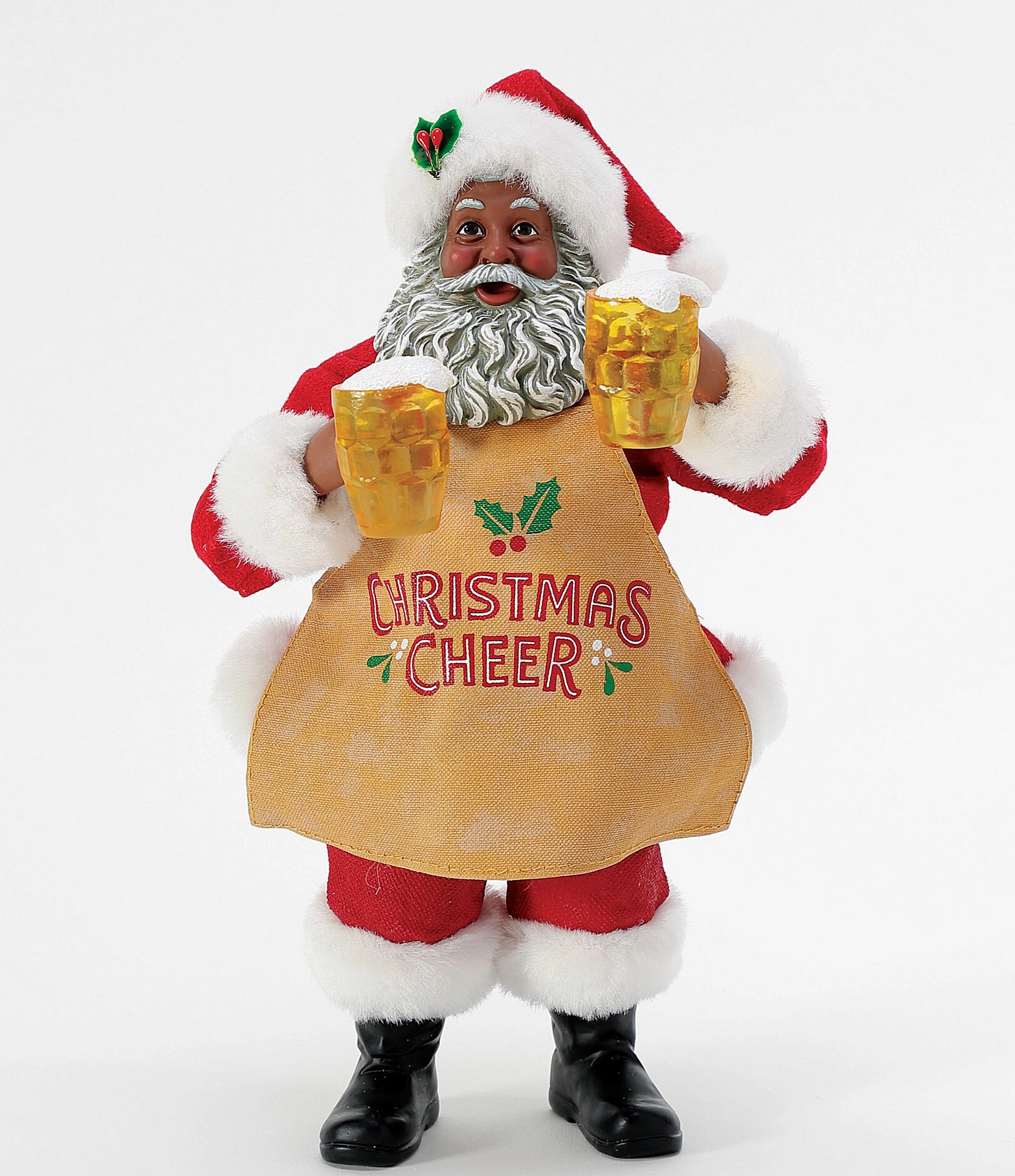 Possible Dreams African American Christmas Cheer Santa Figurine | Dillard's