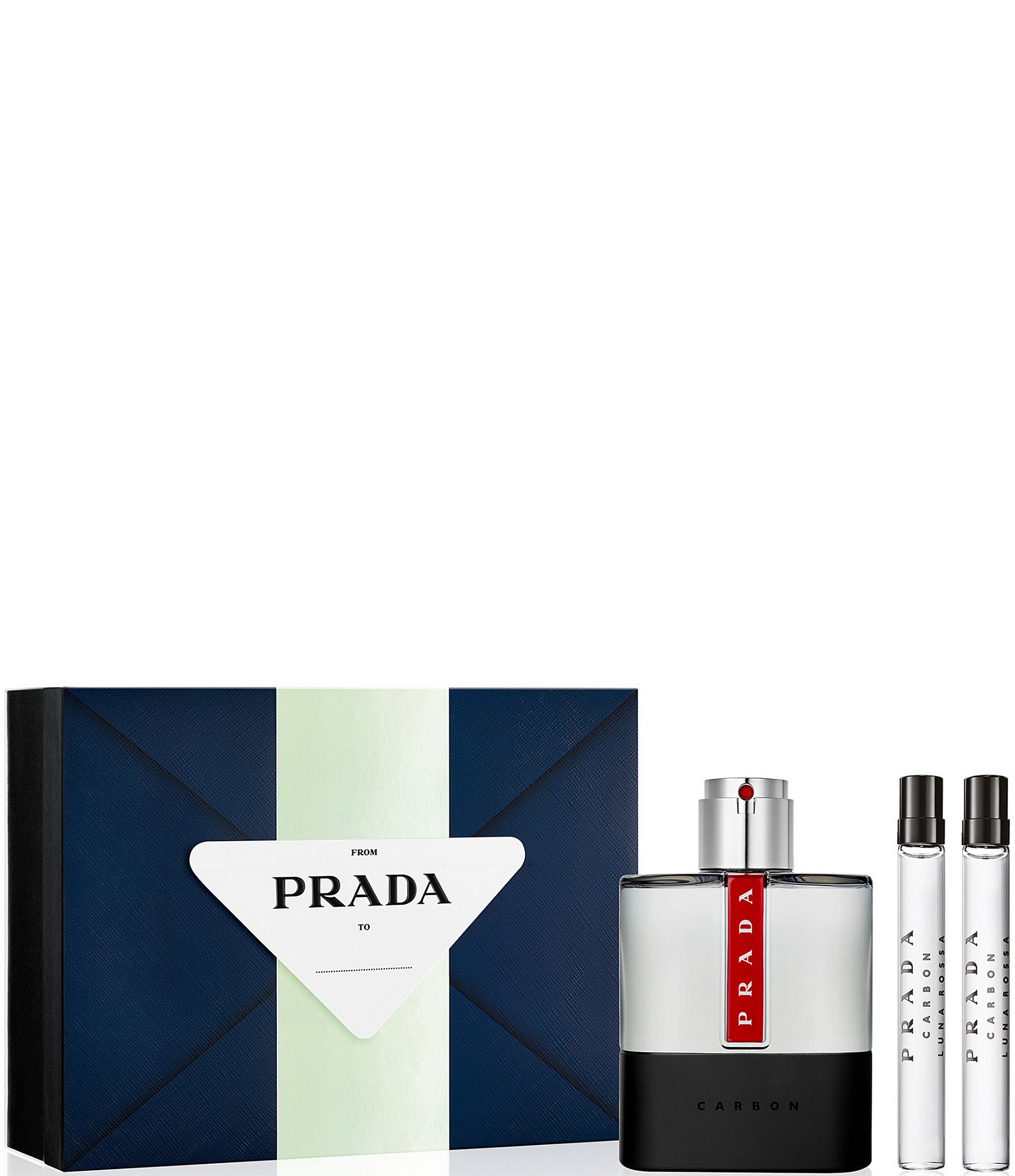 Verplaatsbaar Pigment ondernemen Prada Luna Rossa Carbon Eau de Toilette 3-Piece Gift Set | Dillard's