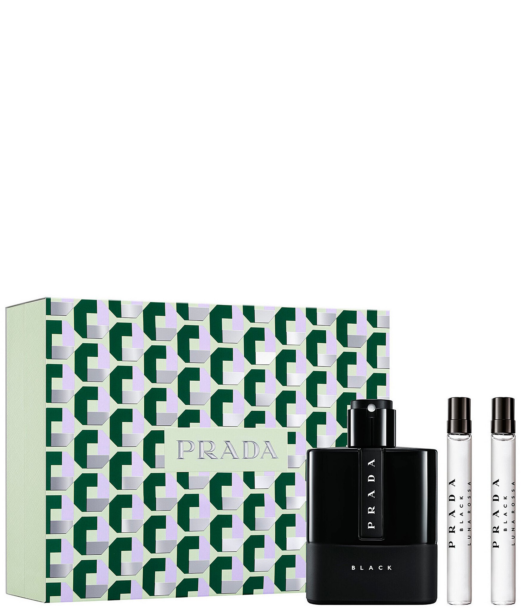Prada Men's Luna Rossa Black Eau de Parfum 3-Piece Gift Set