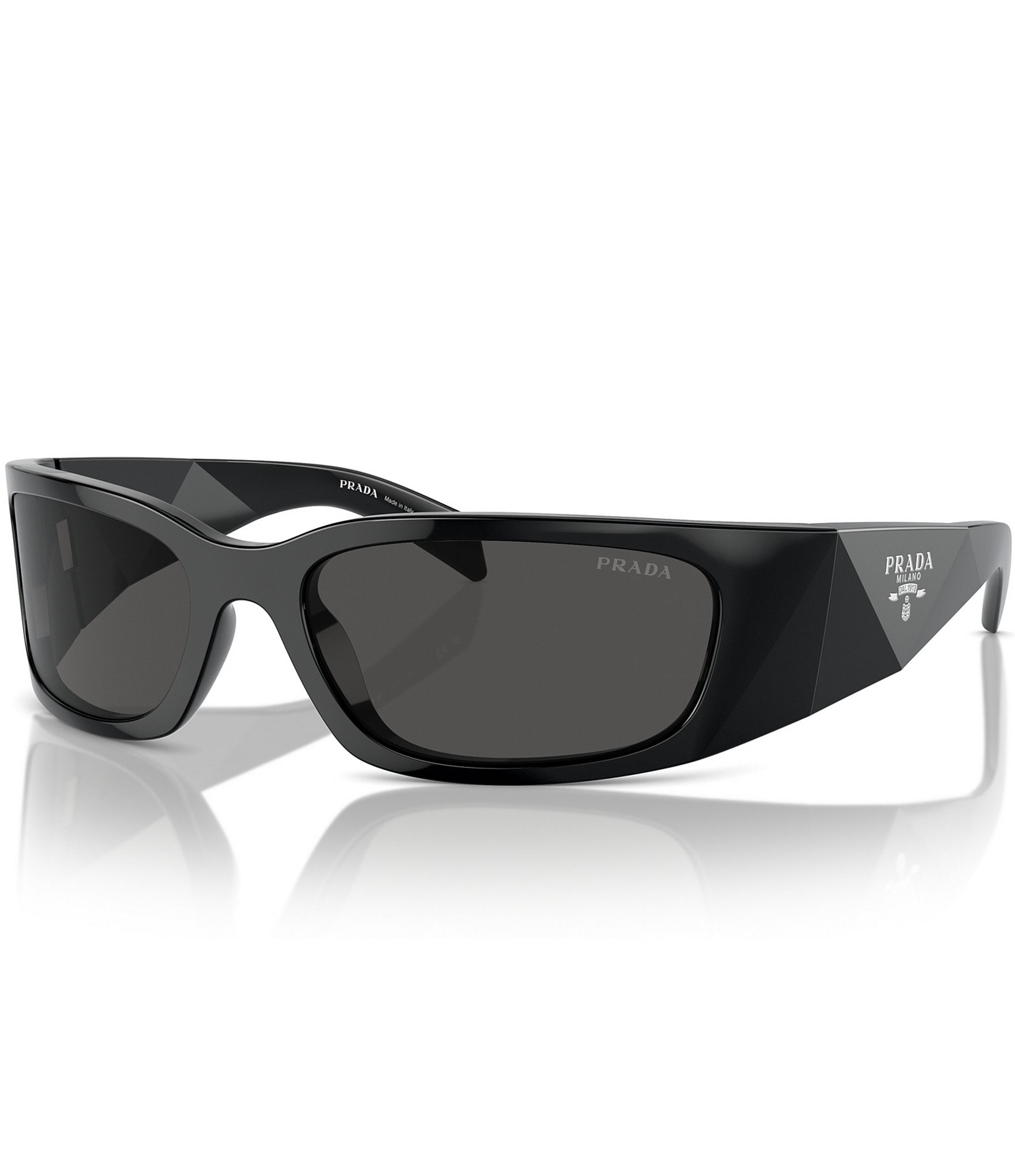 Prada wrap sunglasses hotsell