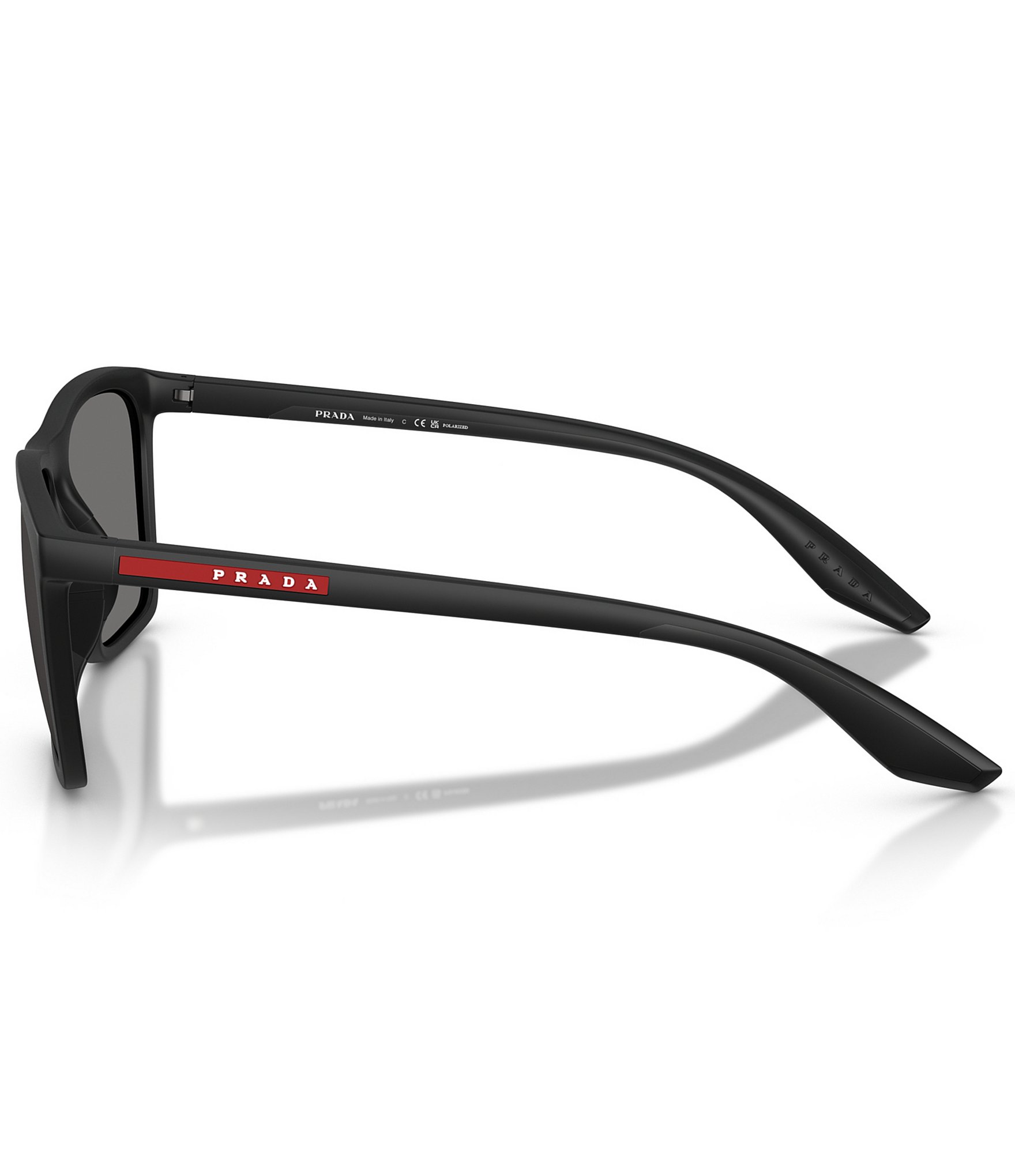 Prada Men's PSB08SF 56mm Square Polarized Sunglasses