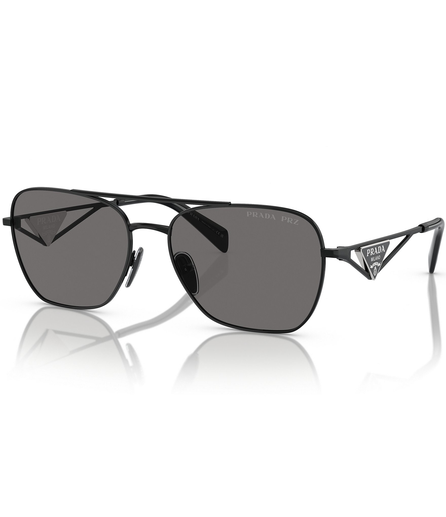 Prada hotsell aviator sunglasses