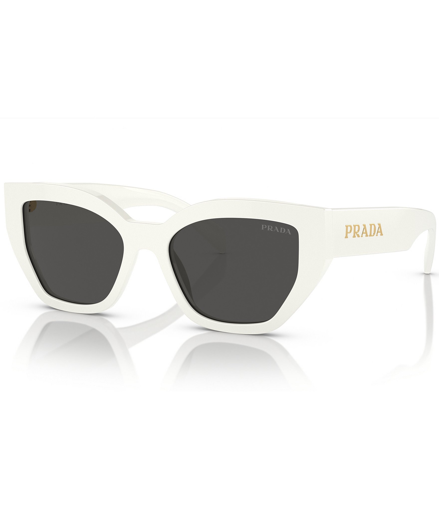 Prada Rectangle Sunglasses White (PR14YS-1425S0-53)