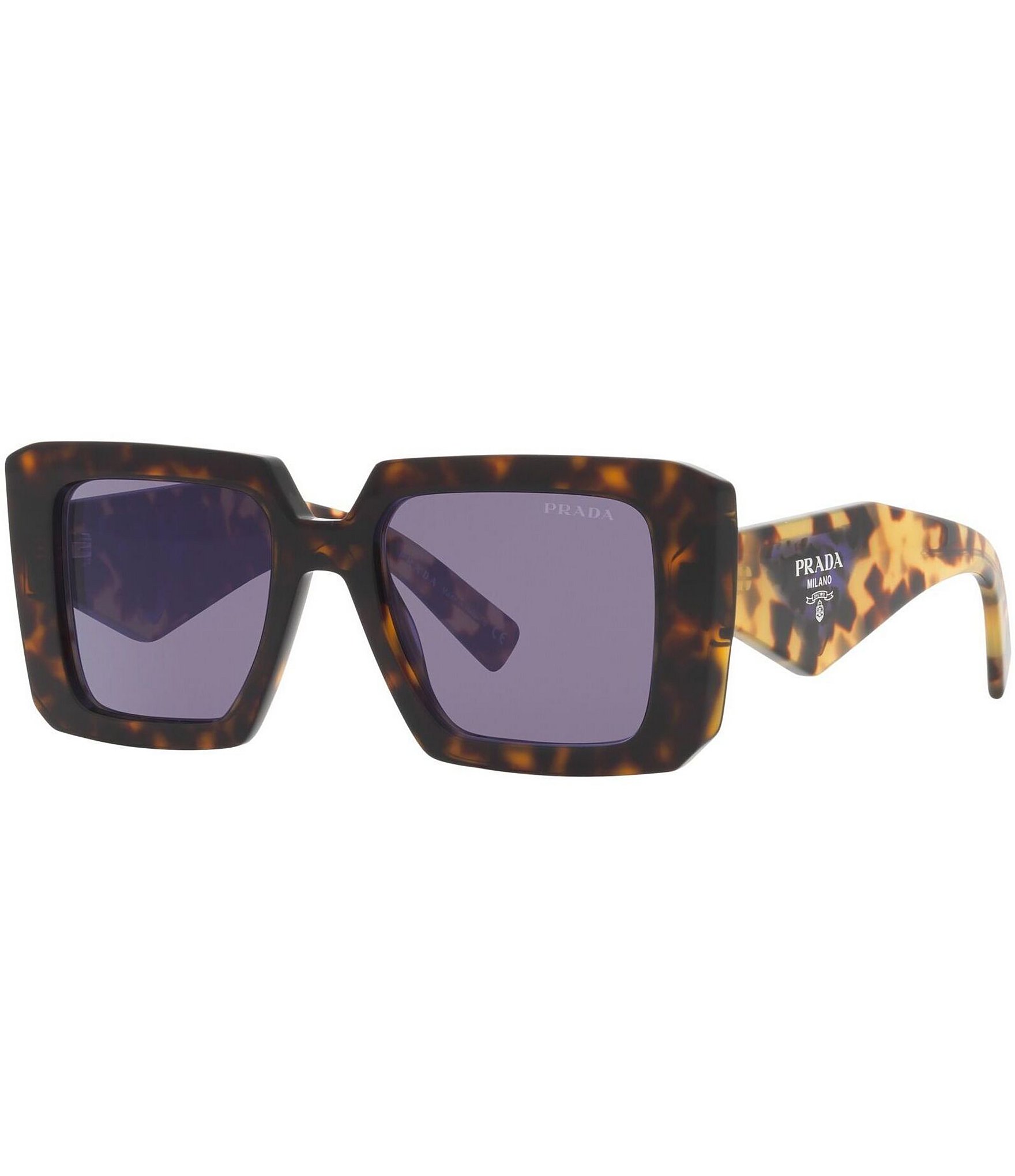 Prada women's square sunglasses best sale