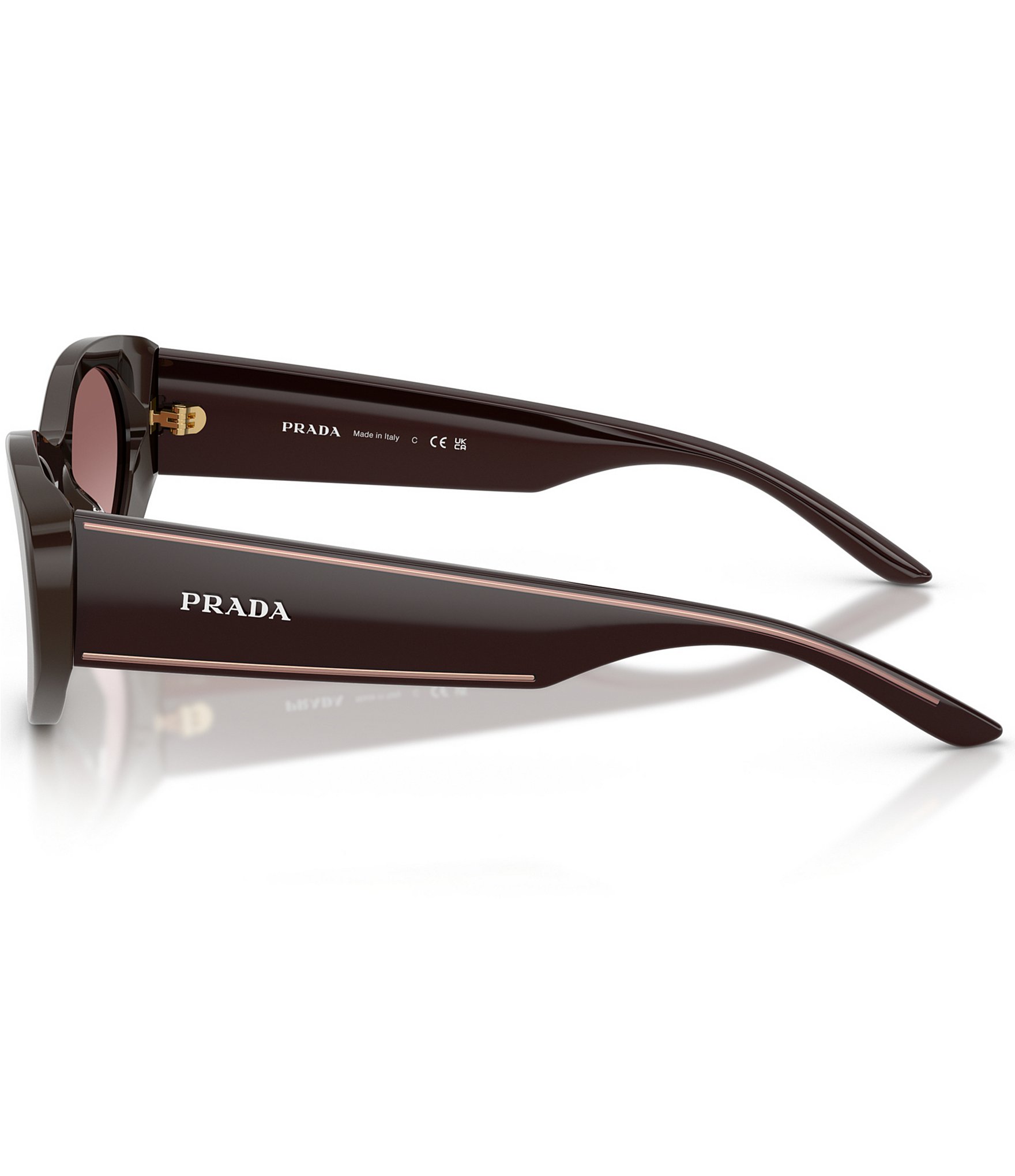 Prada Women's PR D23SU 53mm Oval Sunglasses