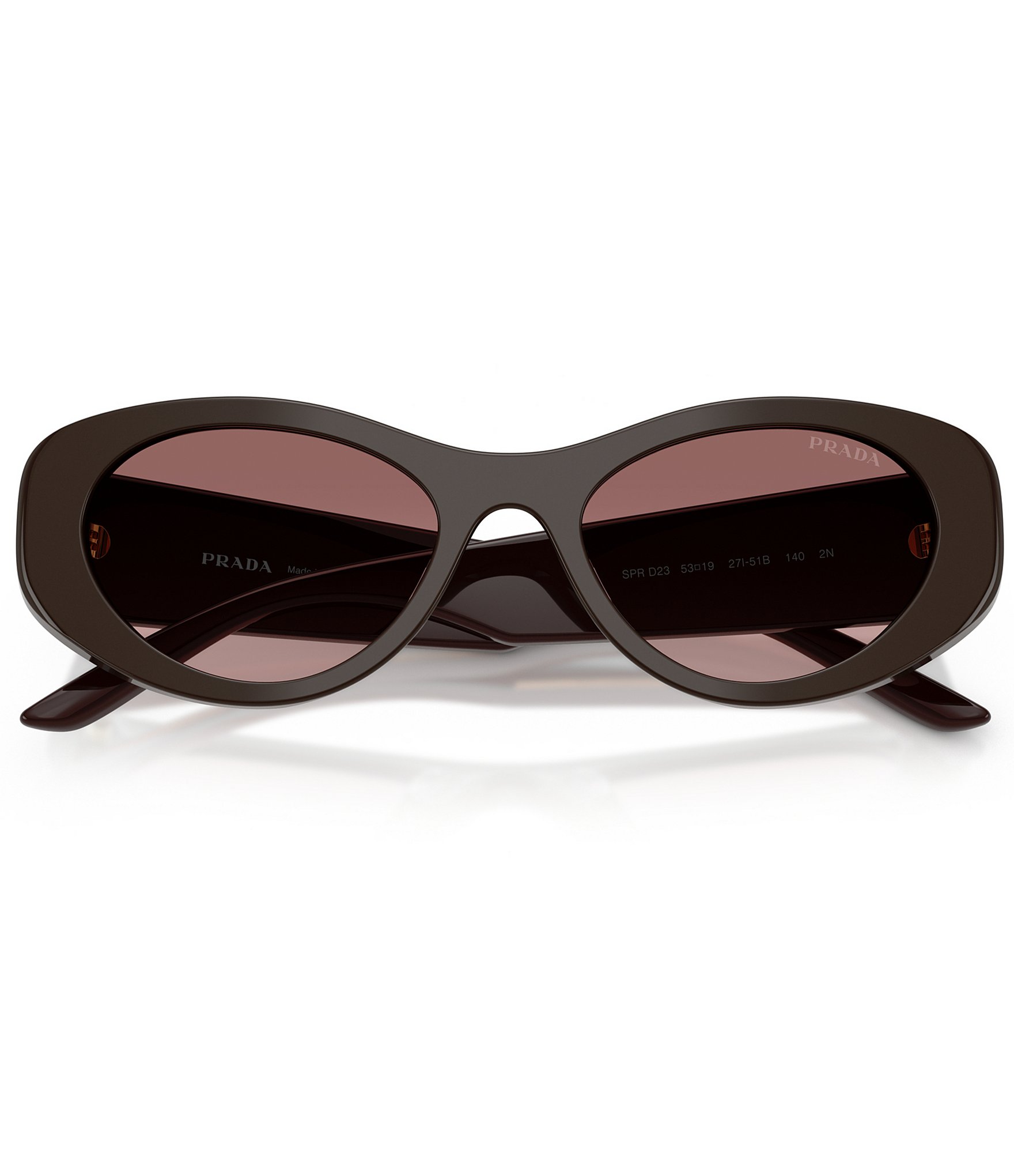 Prada Women's PR D23SU 53mm Oval Sunglasses