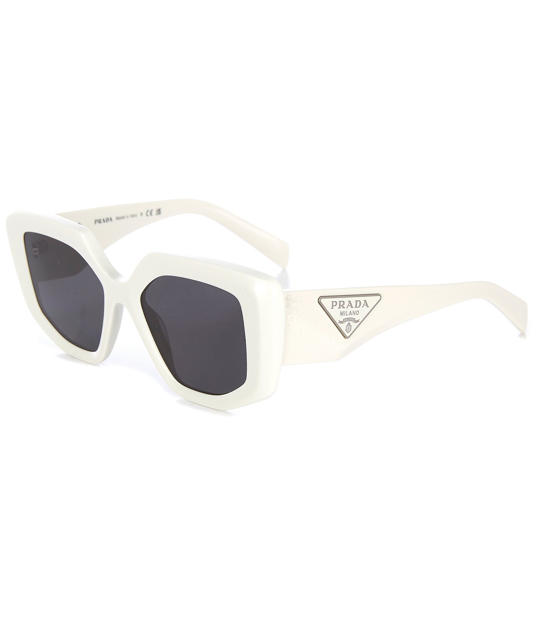 Prada Women's PR14ZS Bone White Cat Eye Sunglasses | Dillard's