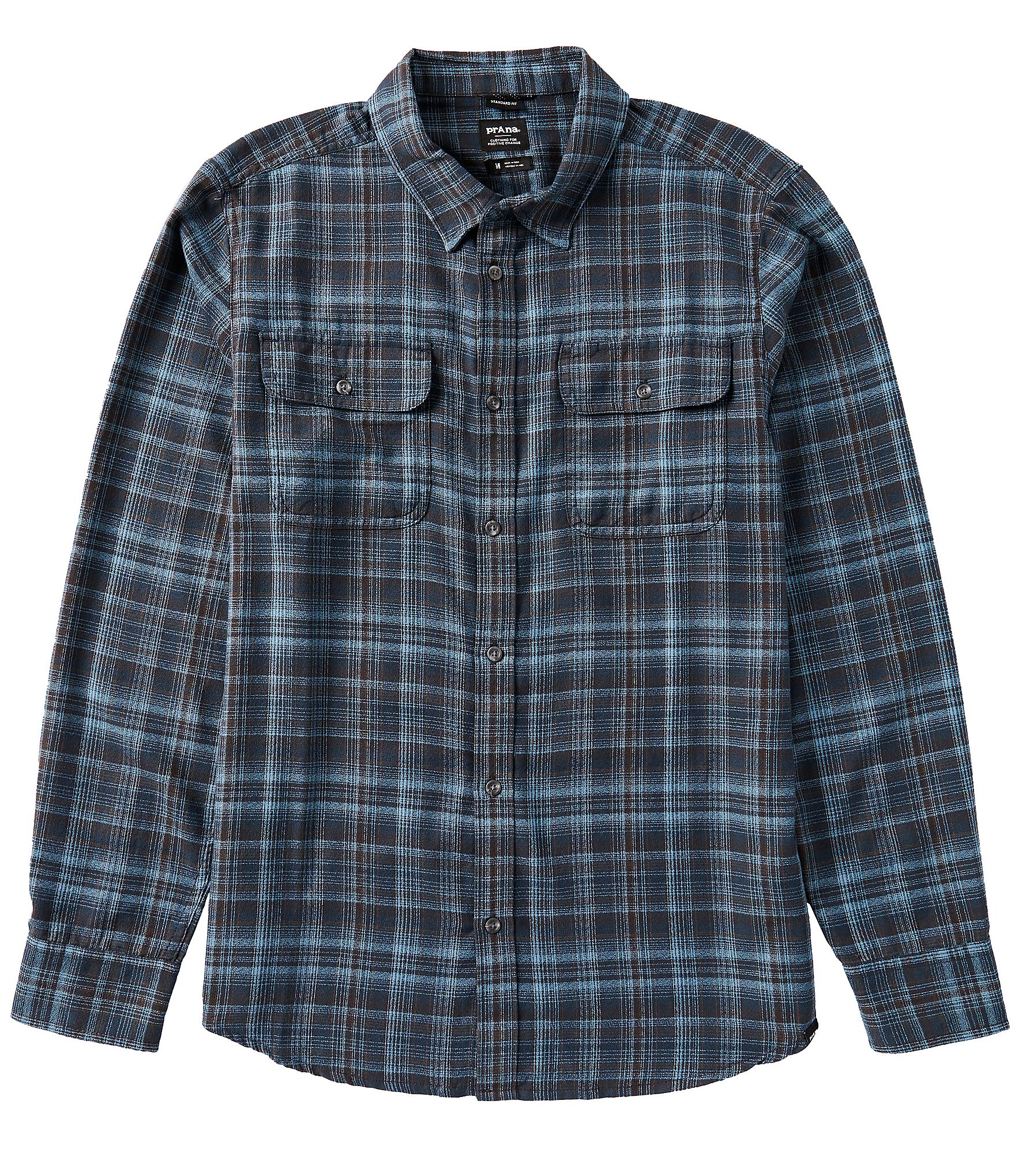 prAna Edgewater Long-Sleeve Organic Materials Woven Shirt