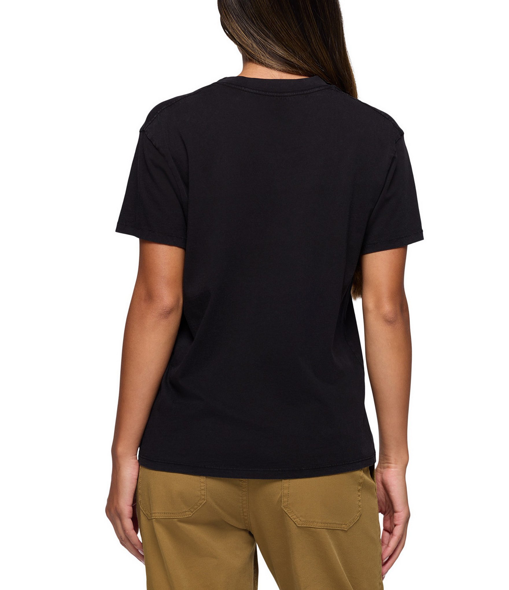prAna Everyday Solid Short Sleeve Relaxed Fit Tee