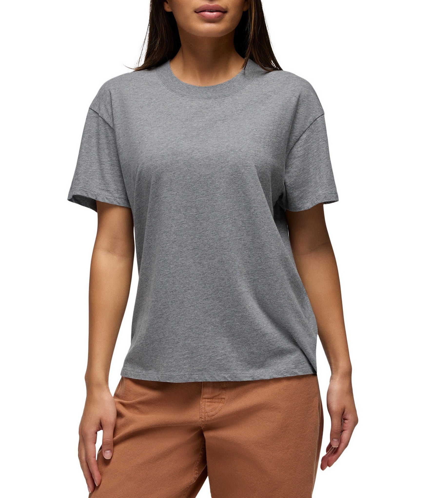 prAna Everyday Solid Short Sleeve Relaxed Fit Tee