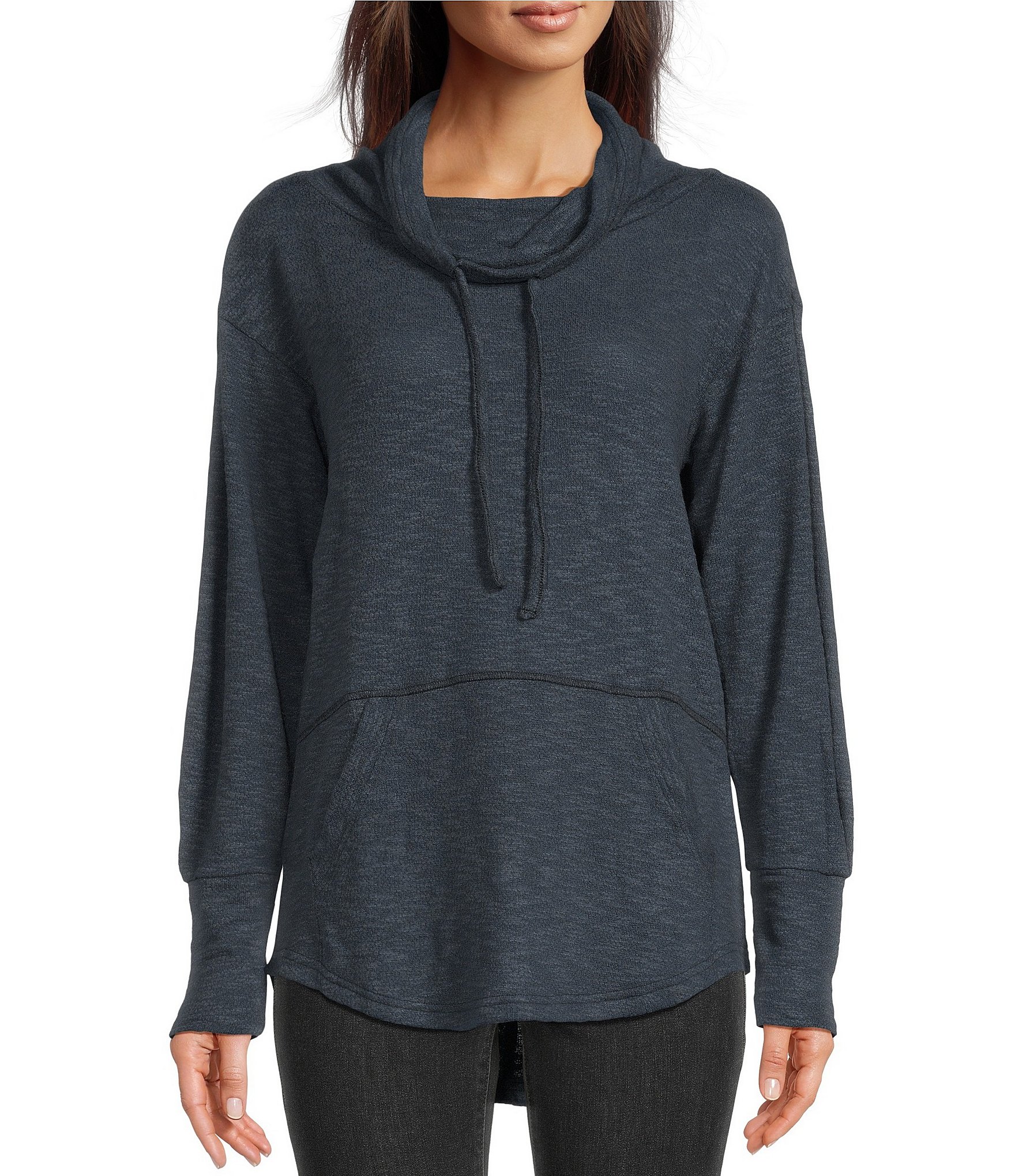 prAna Frieda Cowl Neck Long Sleeve Knit Top | Dillard's