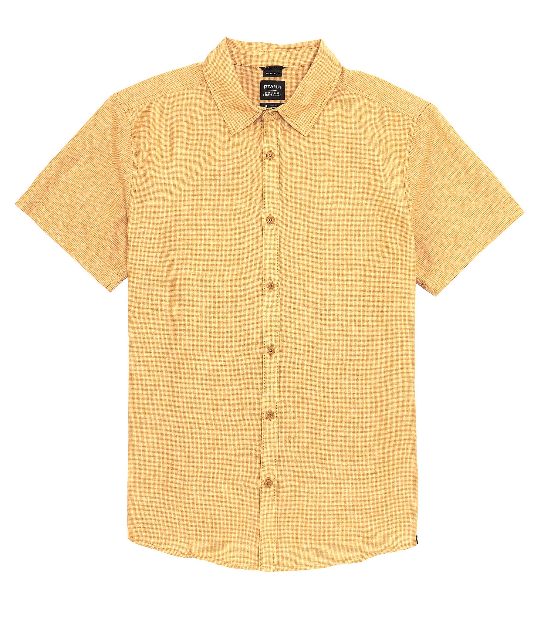 prAna Lindores Short-Sleeve Woven Shirt | Dillard's