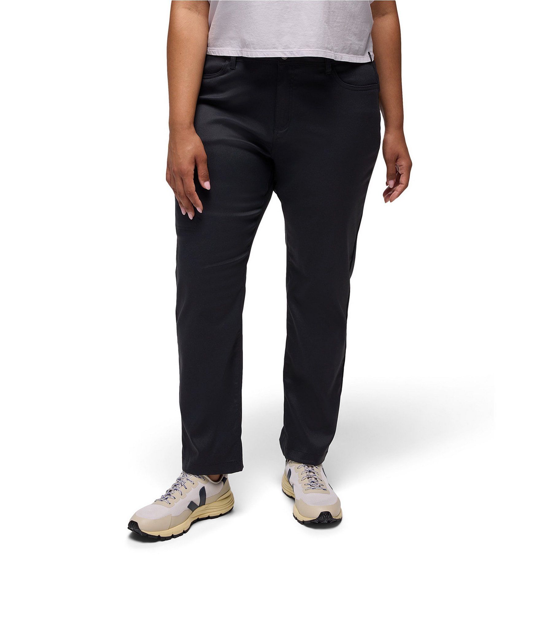 prAna Plus Size Zion Halle Stretch Mid Rise Pants