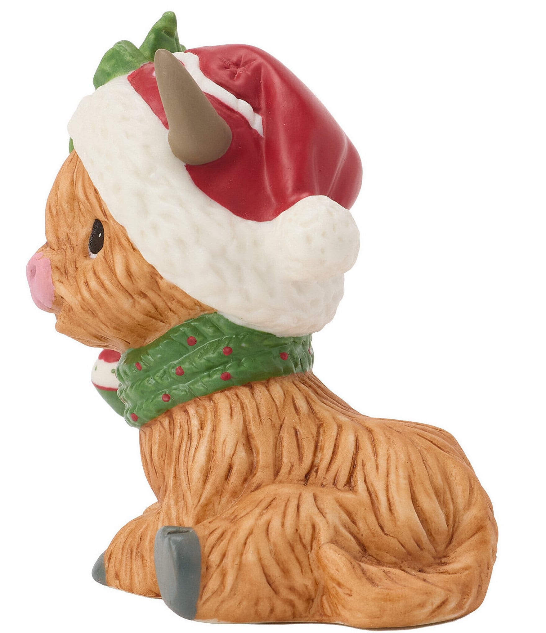 Precious Moments Moo-ey Christmas Highland Cow Figurine