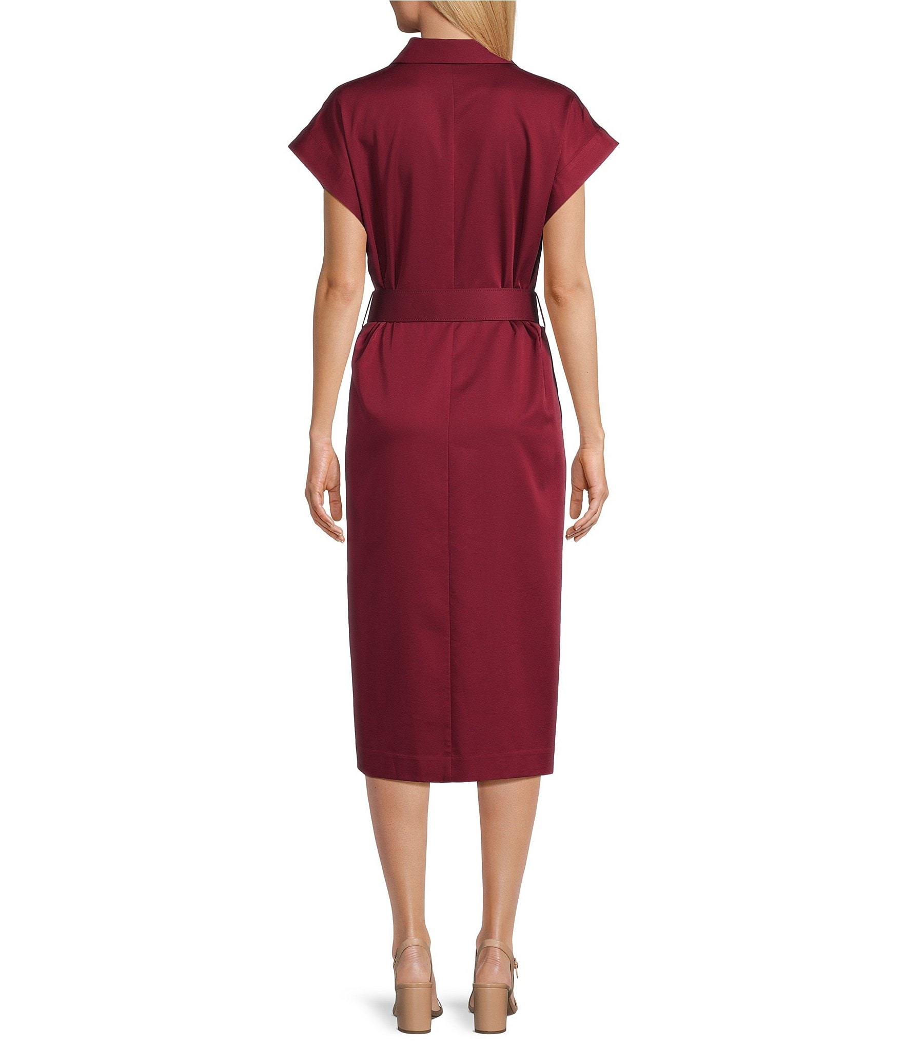 Preston & York Abbott Collared Short Sleeve Dress