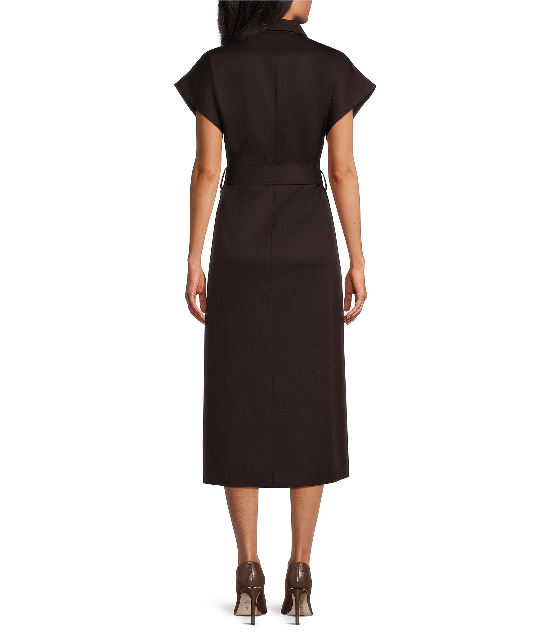 Preston & York Abbott Collared Short Sleeve Dress