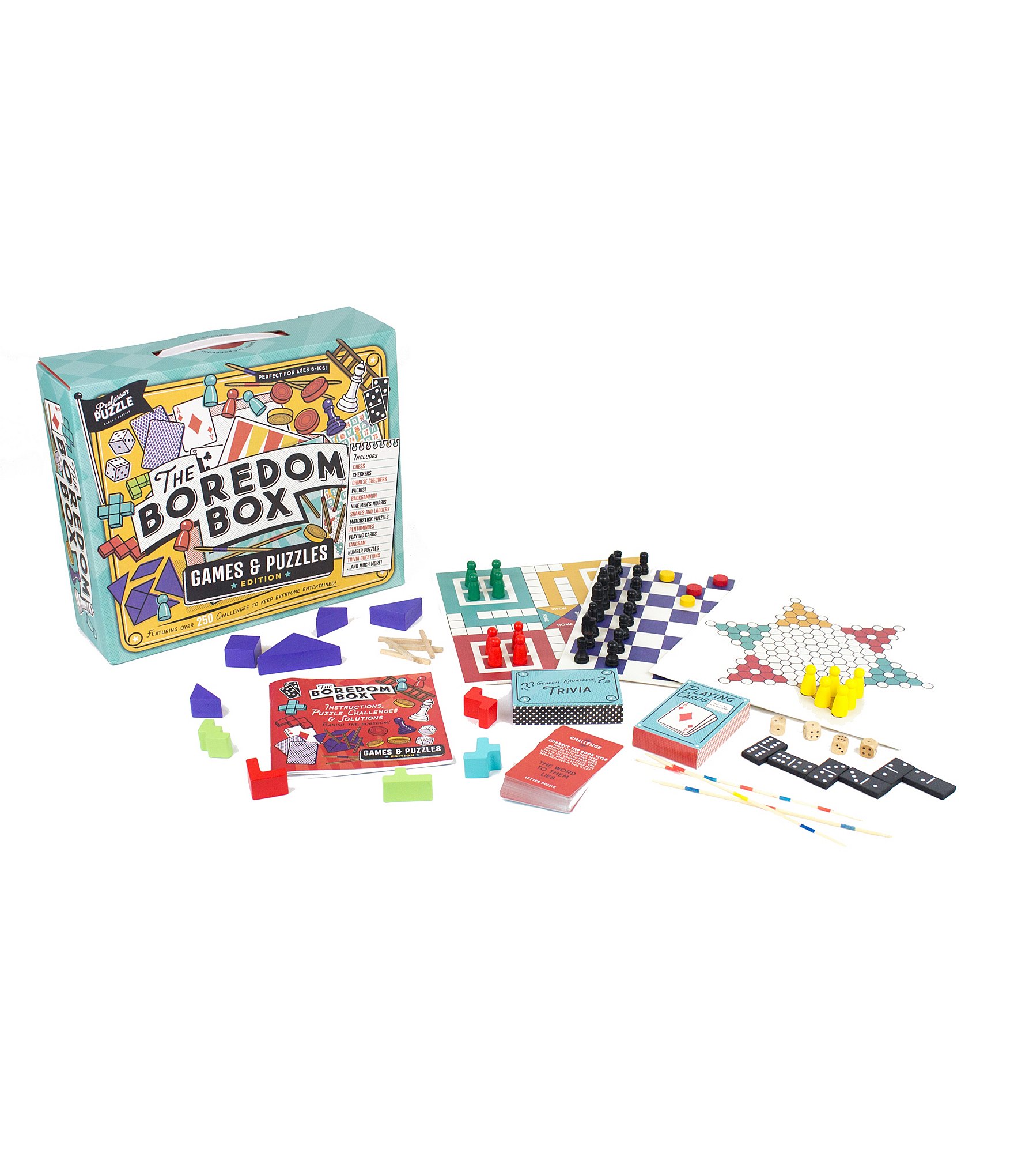 Professor Puzzle Indoor Boredom Busting Box