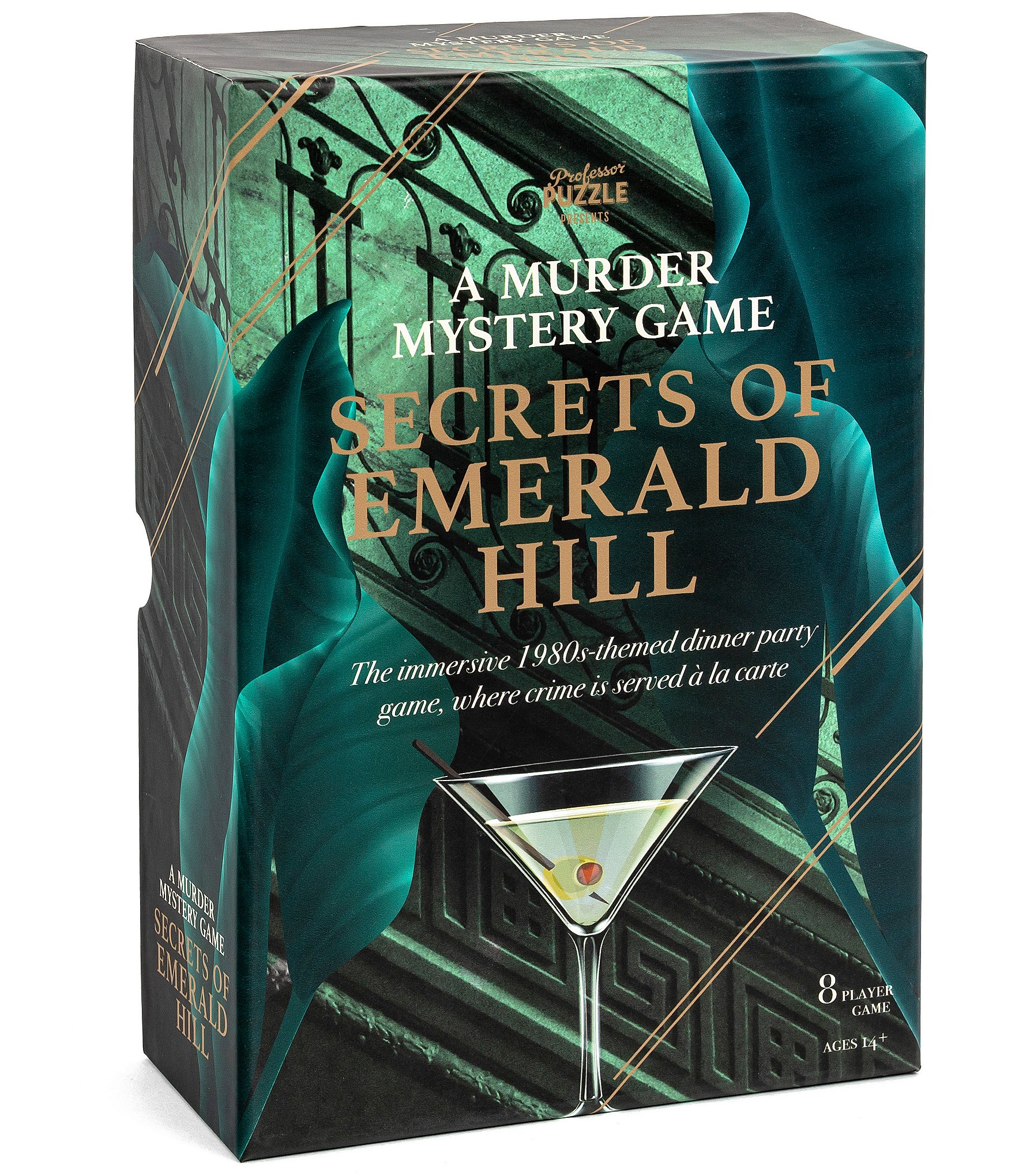 Professor Puzzle Secrets Of Emerald Hill Murder Mystery Game