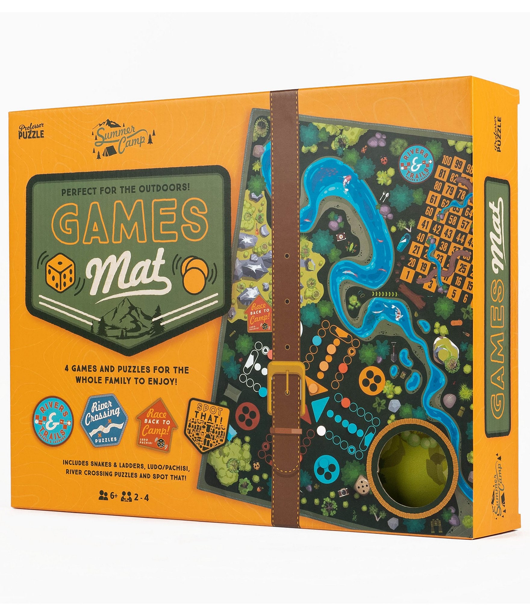 Professor Puzzle Summer Camp Games Mat