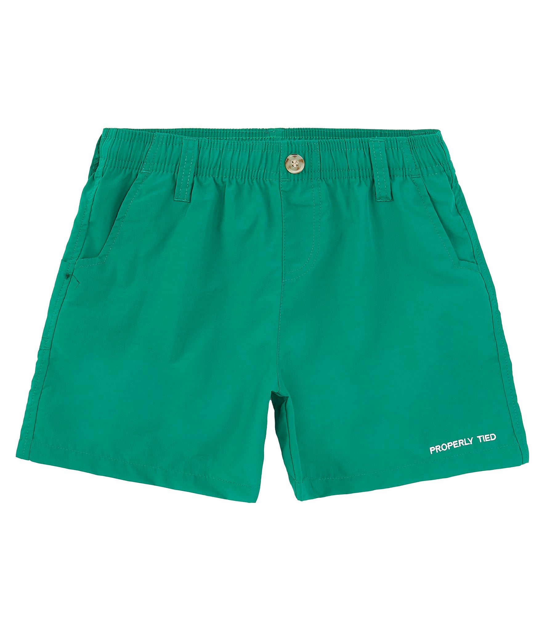 Properly Tied Big Boys' 8-16 Pull-On Mallard Shorts