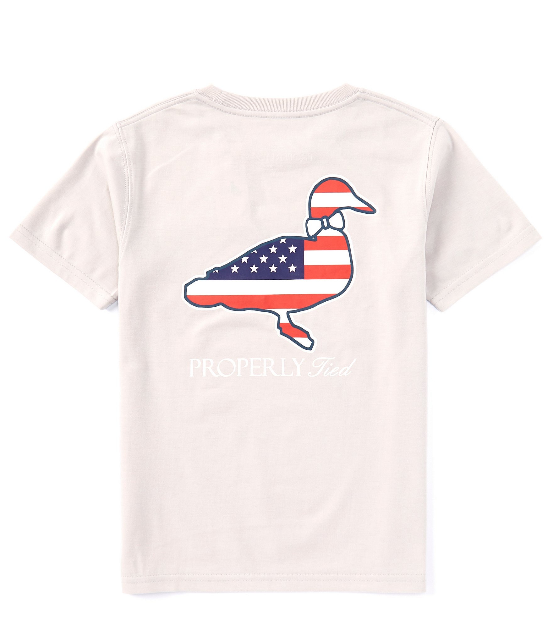 Properly Tied Big Boys 8-16 Short Sleeve Americana Logo Graphic T-Shirt |  Dillard's