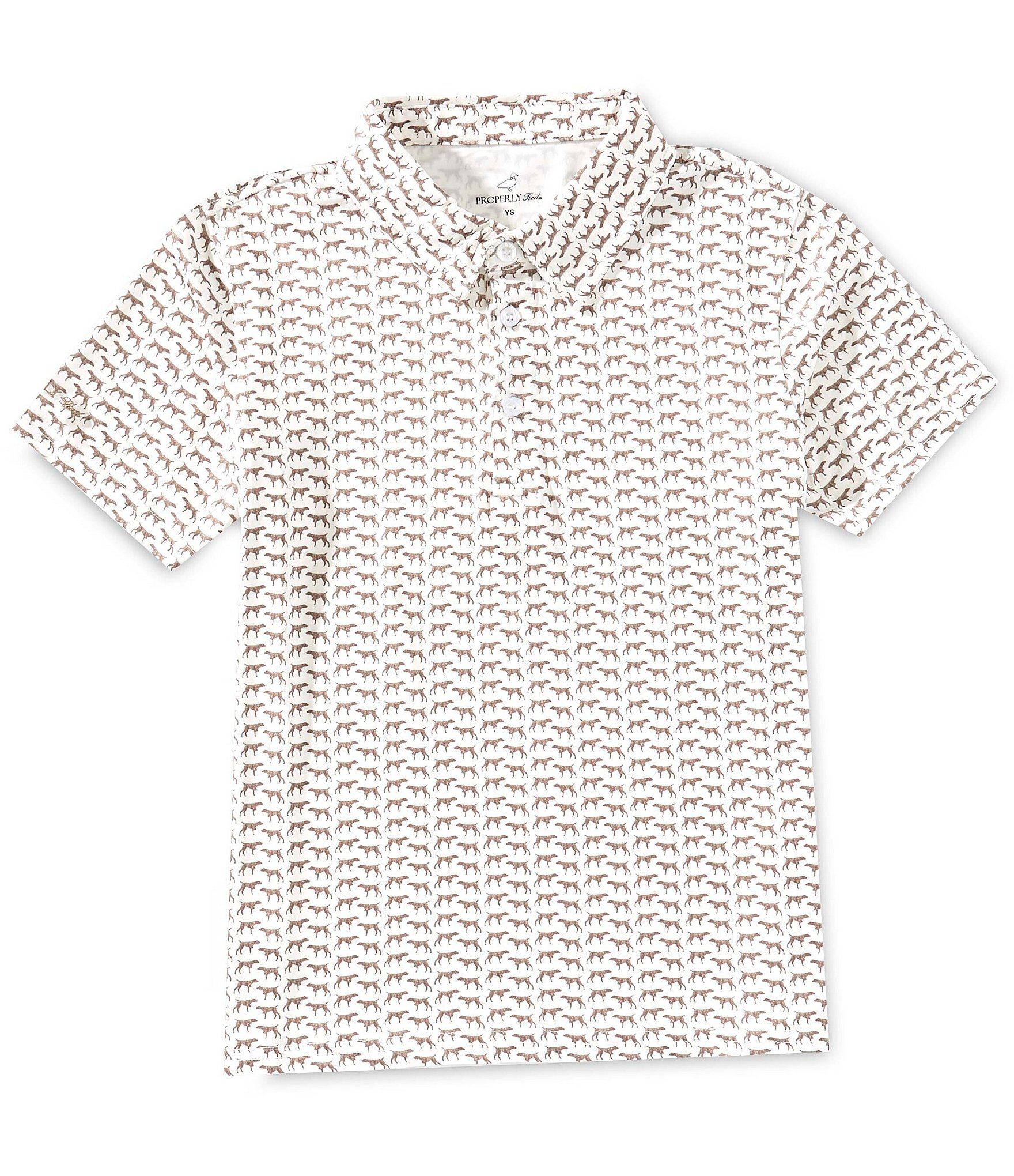 Properly Tied Big Boys Inlet Pointer Performance Polo Shirt