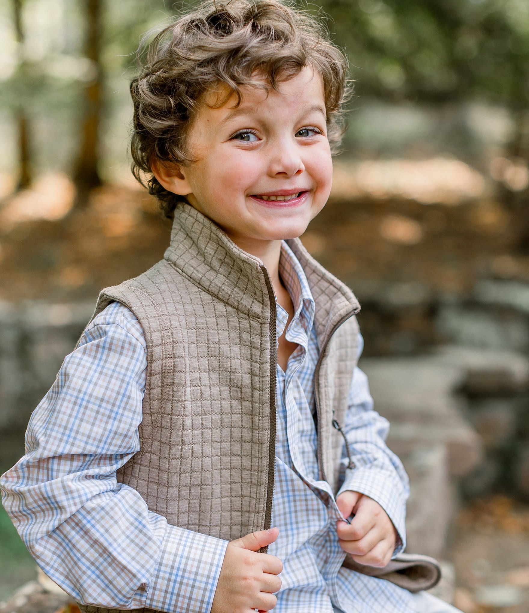 Properly Tied Big Boys Seasonal Button Front Sport Shirt