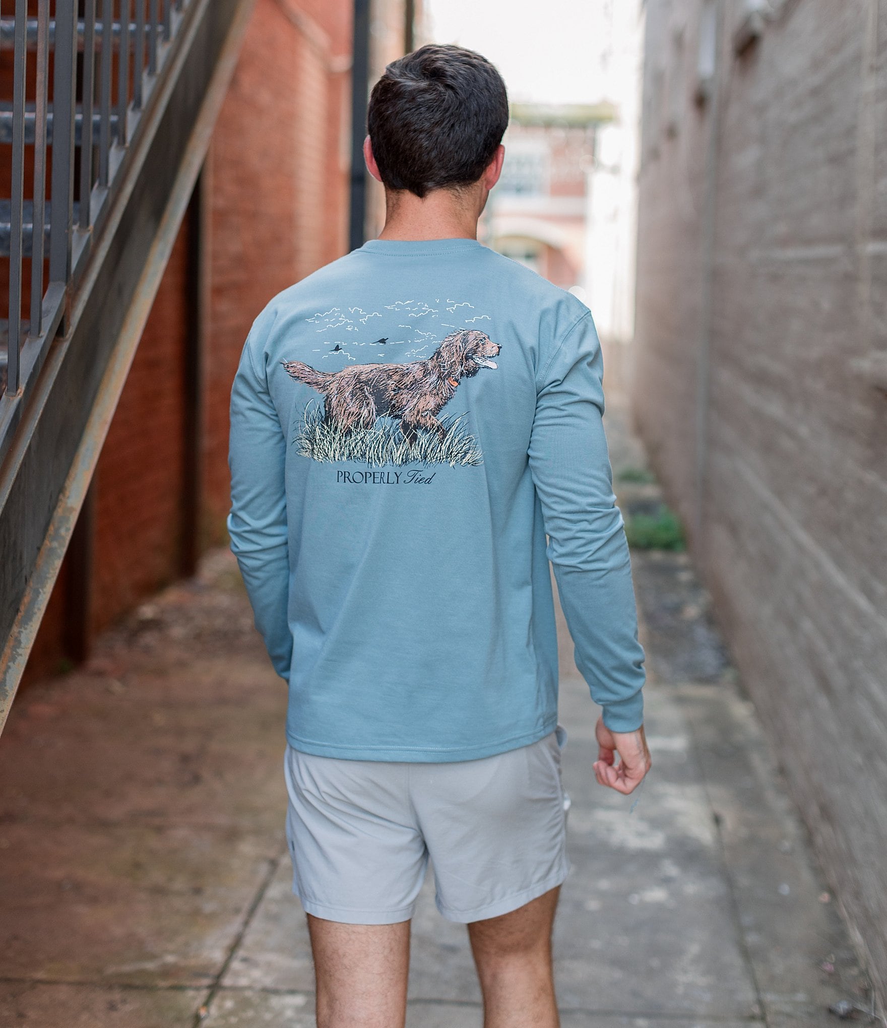 Properly Tied Boykin Long Sleeve T-Shirt