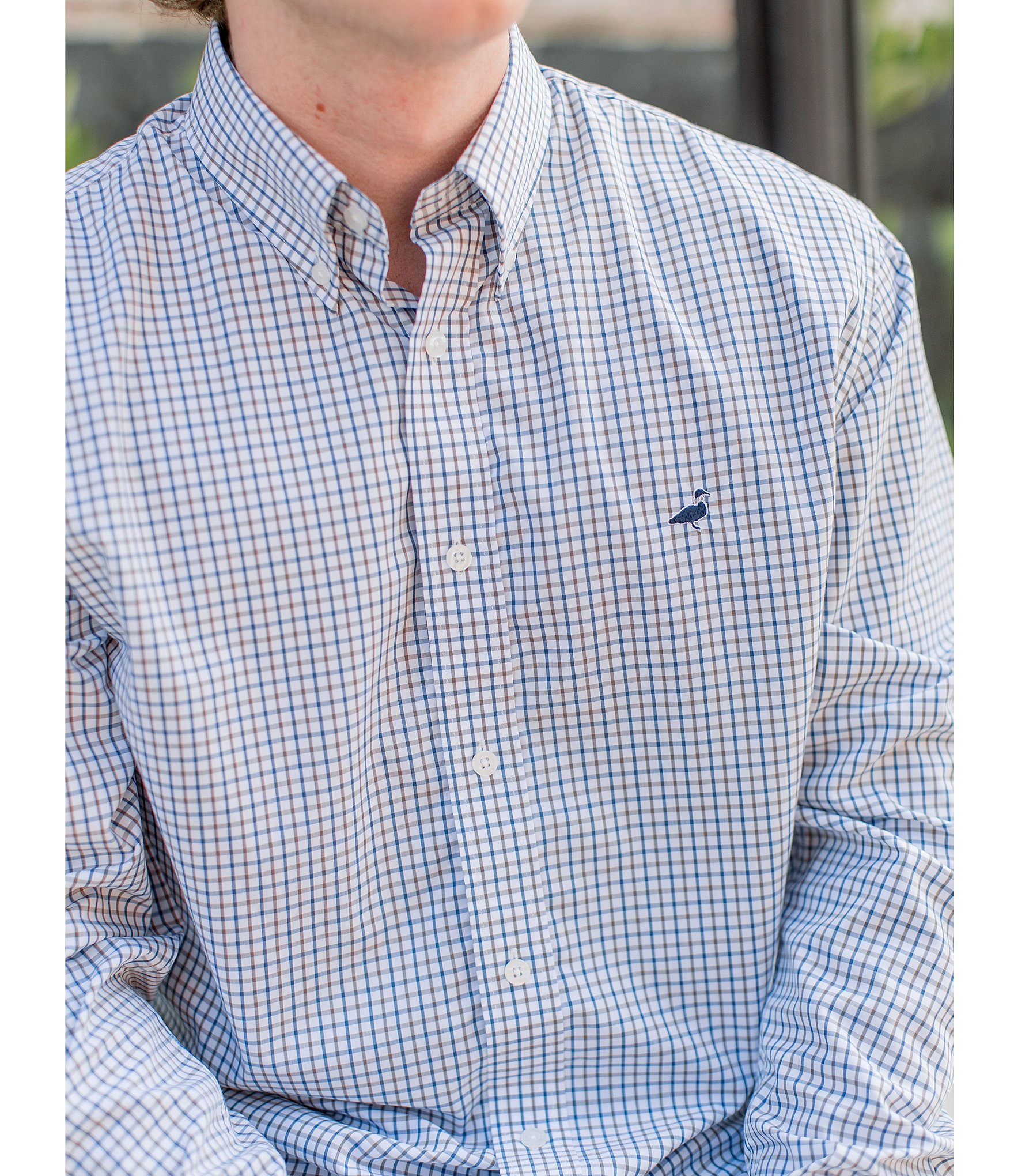 Properly Tied Check Long Sleeve Woven Shirt