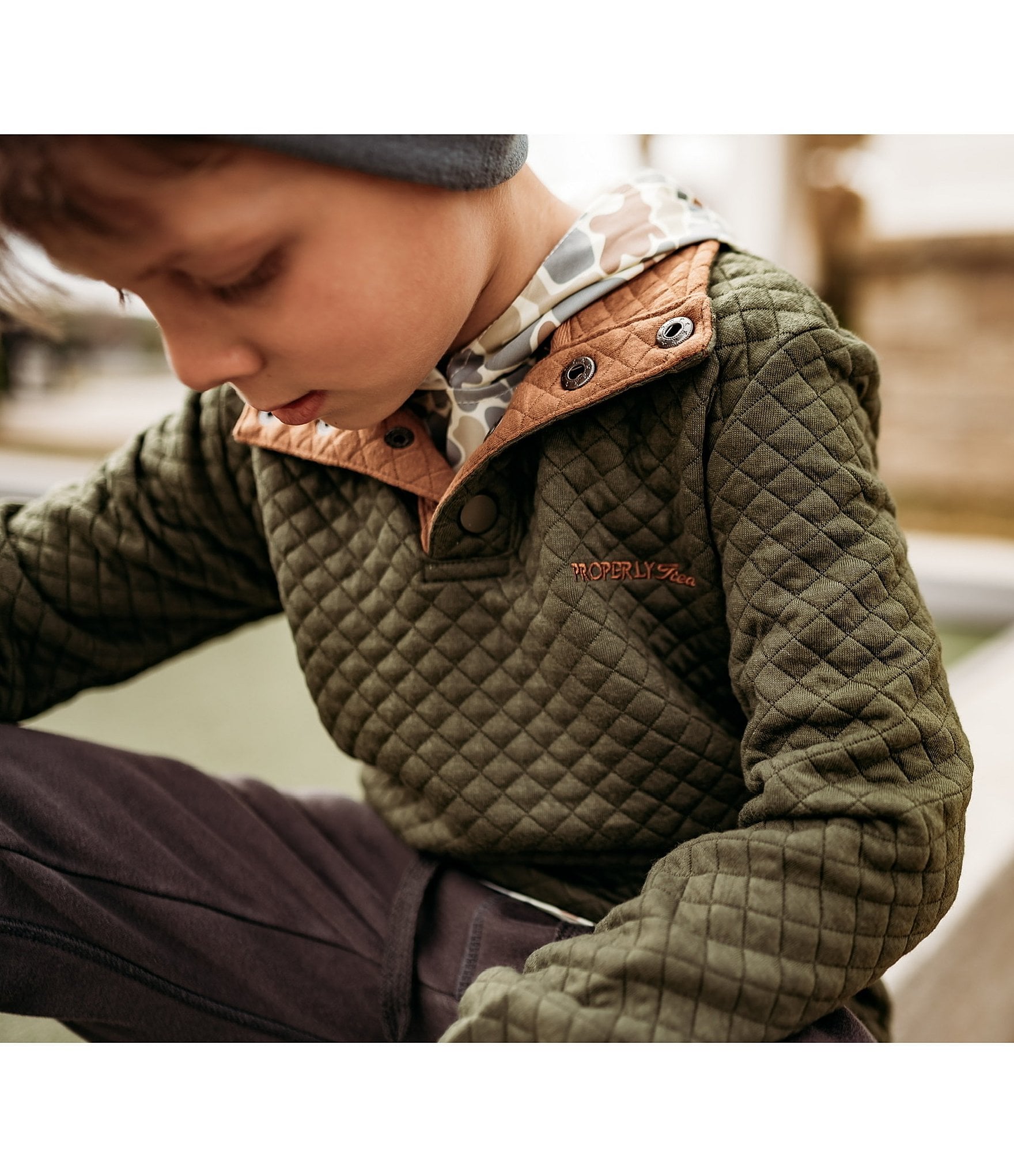 Properly Tied Little Boys 2T-7 Club Pullover