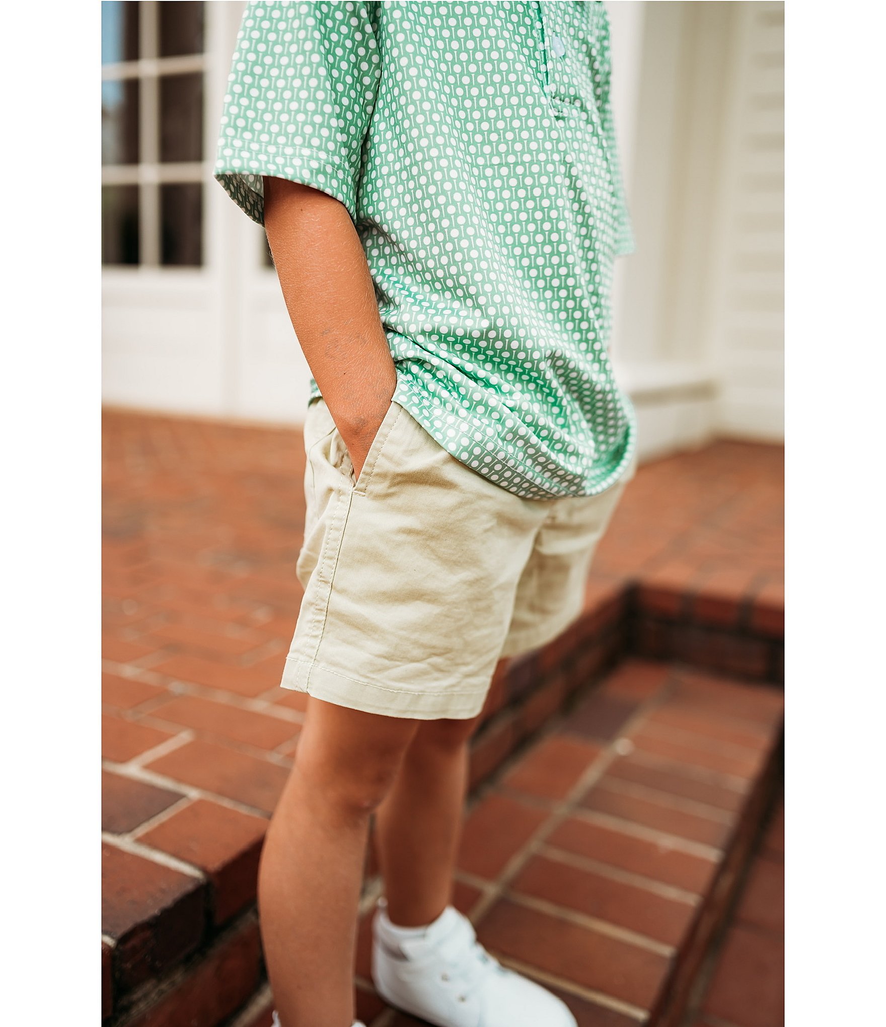 Properly Tied Little Boys 2T-7 Mallard Pull-On Shorts