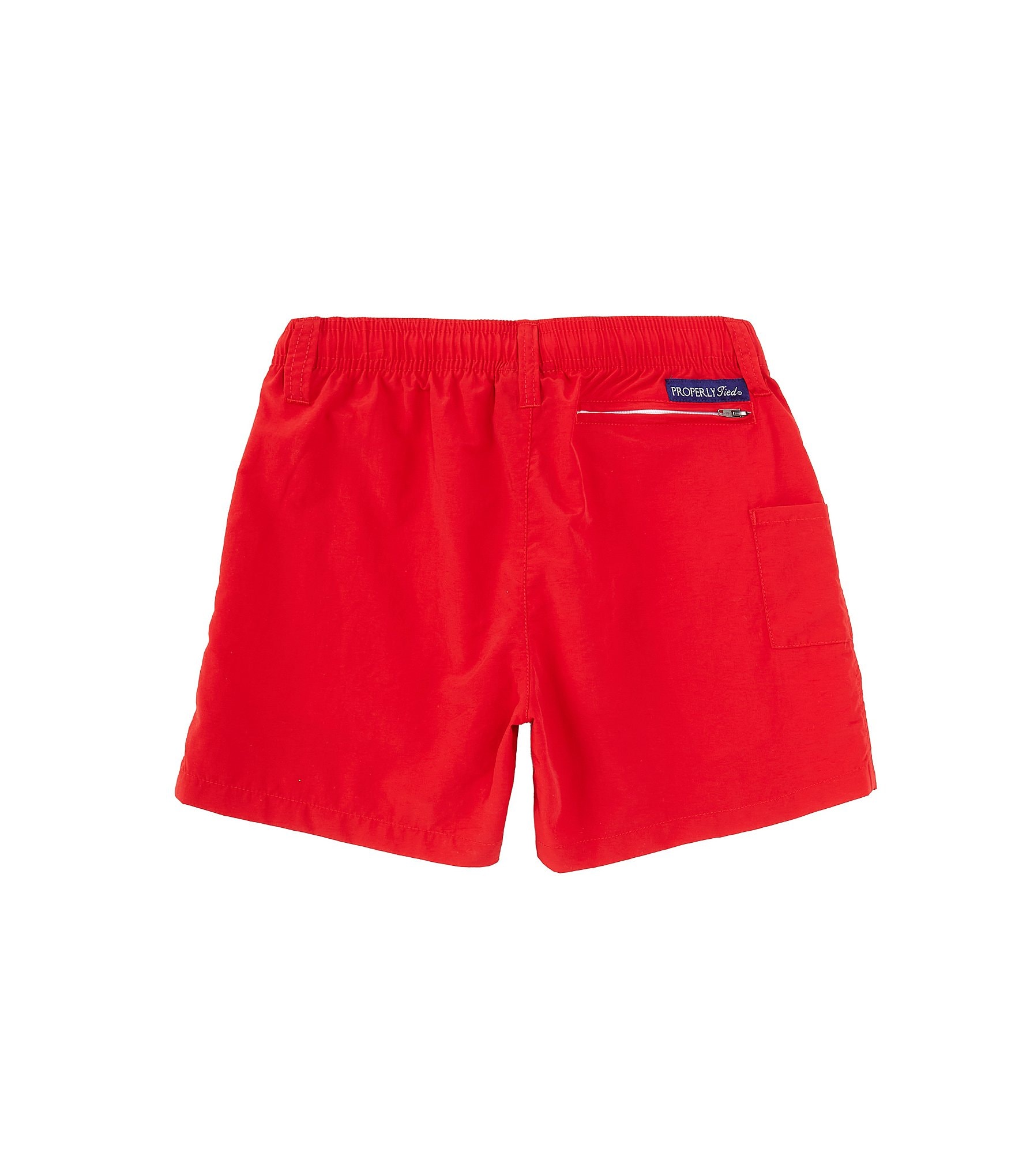 Properly Tied Little Boys' 2T-7 Pull-On Mallard Shorts