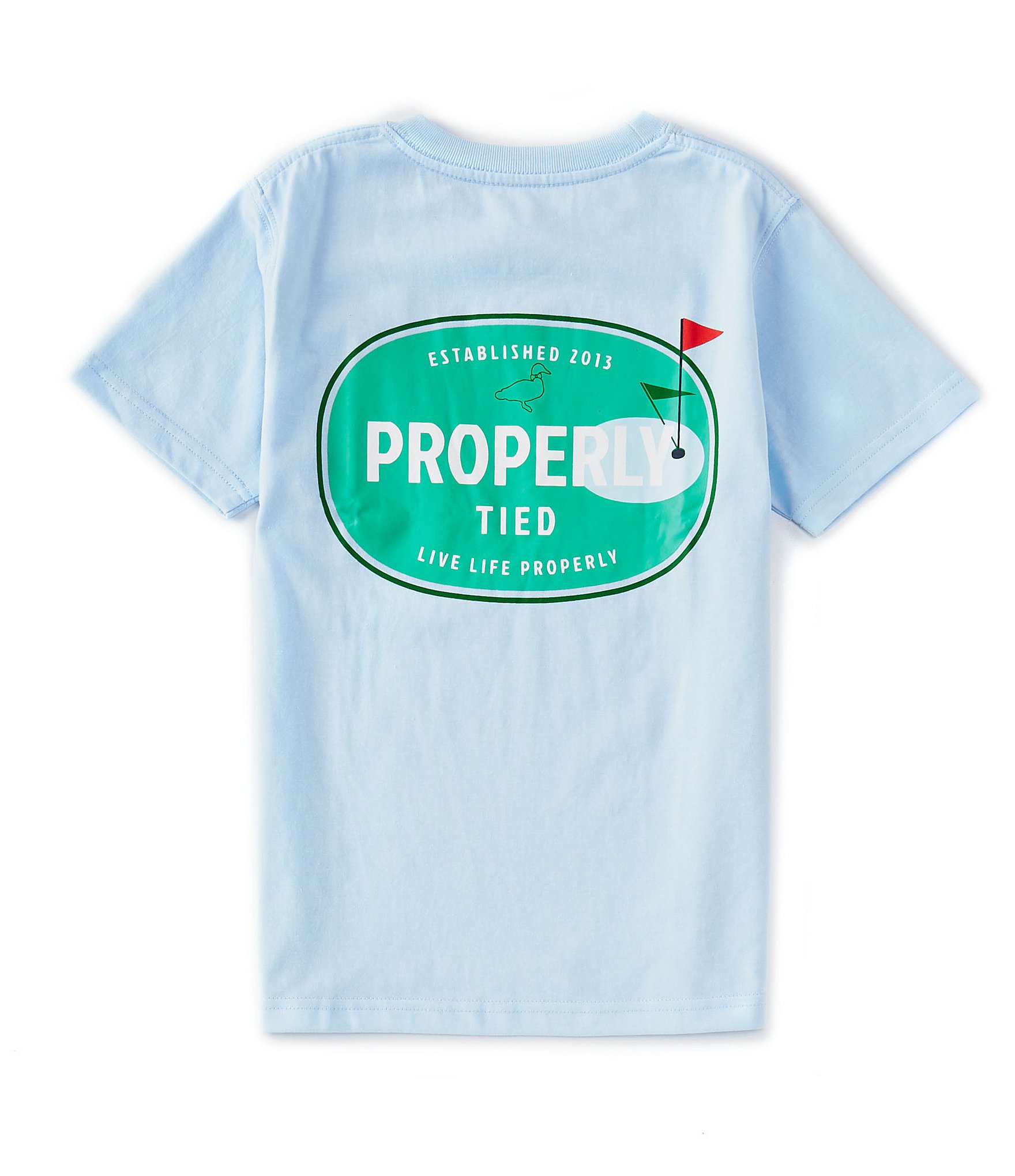 Properly Tied Big Boys 8-16 The Links Short Sleeve T-Shirt