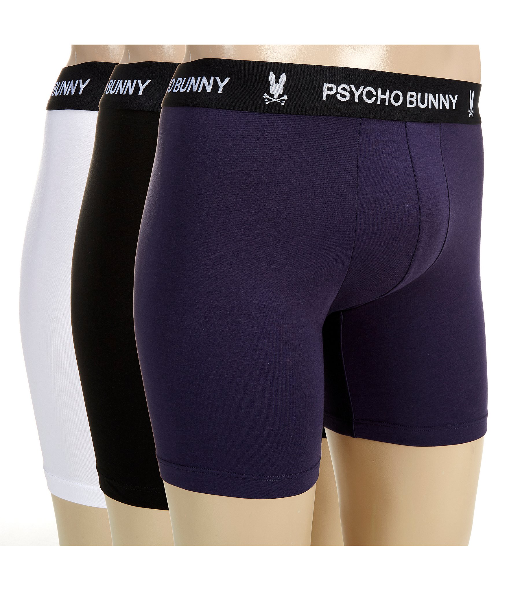 Psycho Bunny 3-Pack 5.5#double; Boxer Briefs