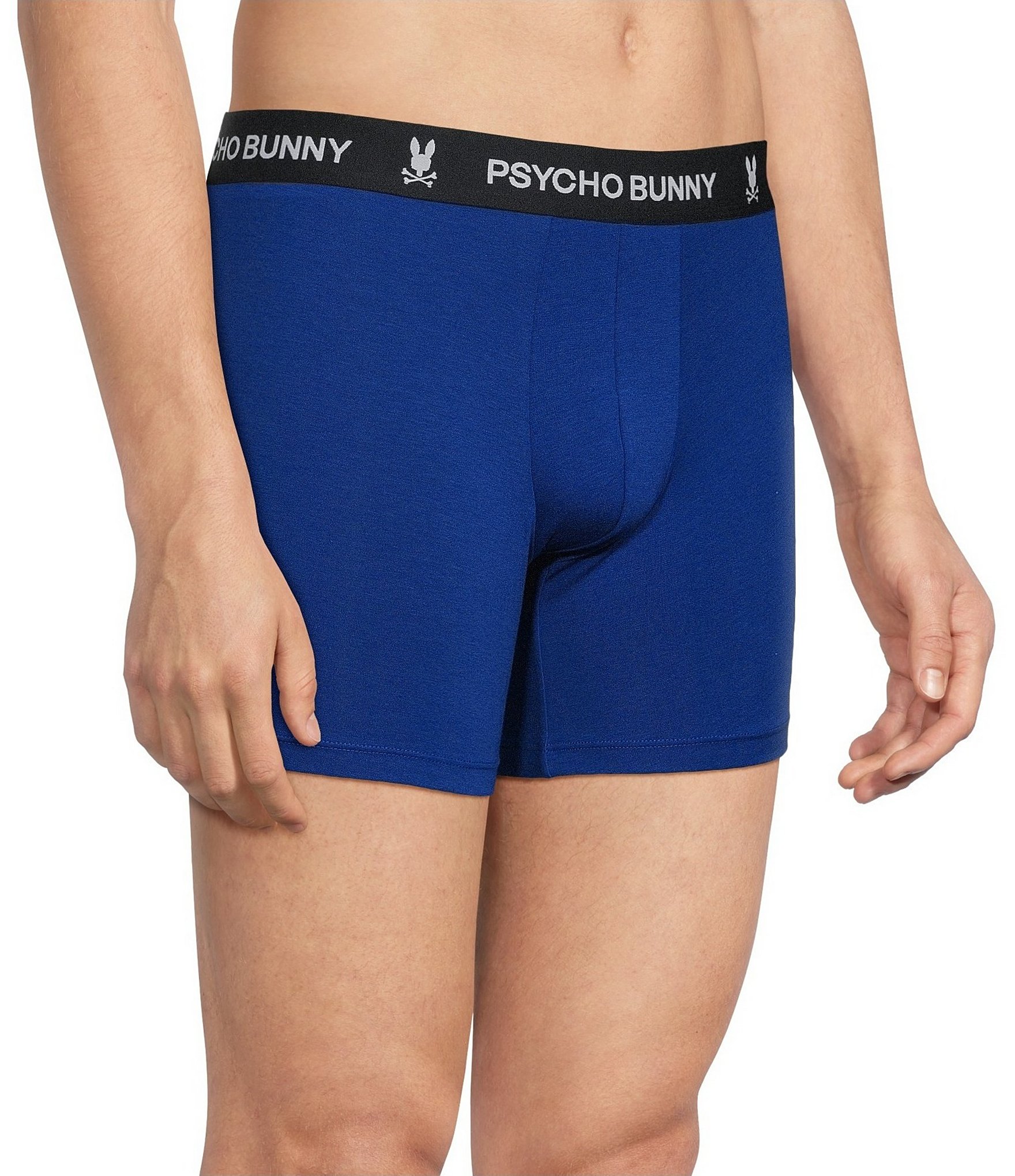 Psycho Bunny 5.5#double; Solid Boxer Briefs 3-Pack