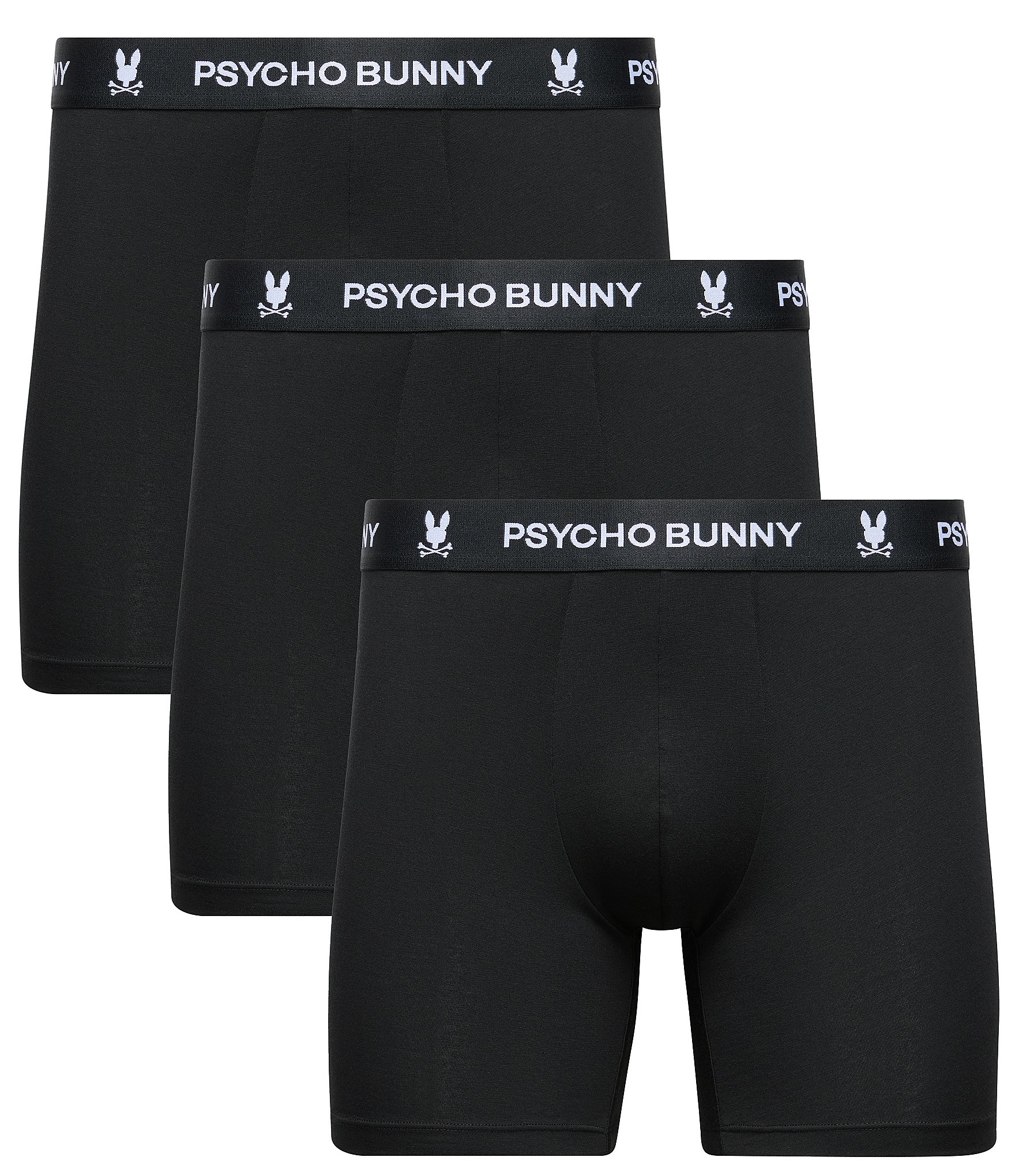 Psycho Bunny 3-Pack 5.5#double; Boxer Briefs