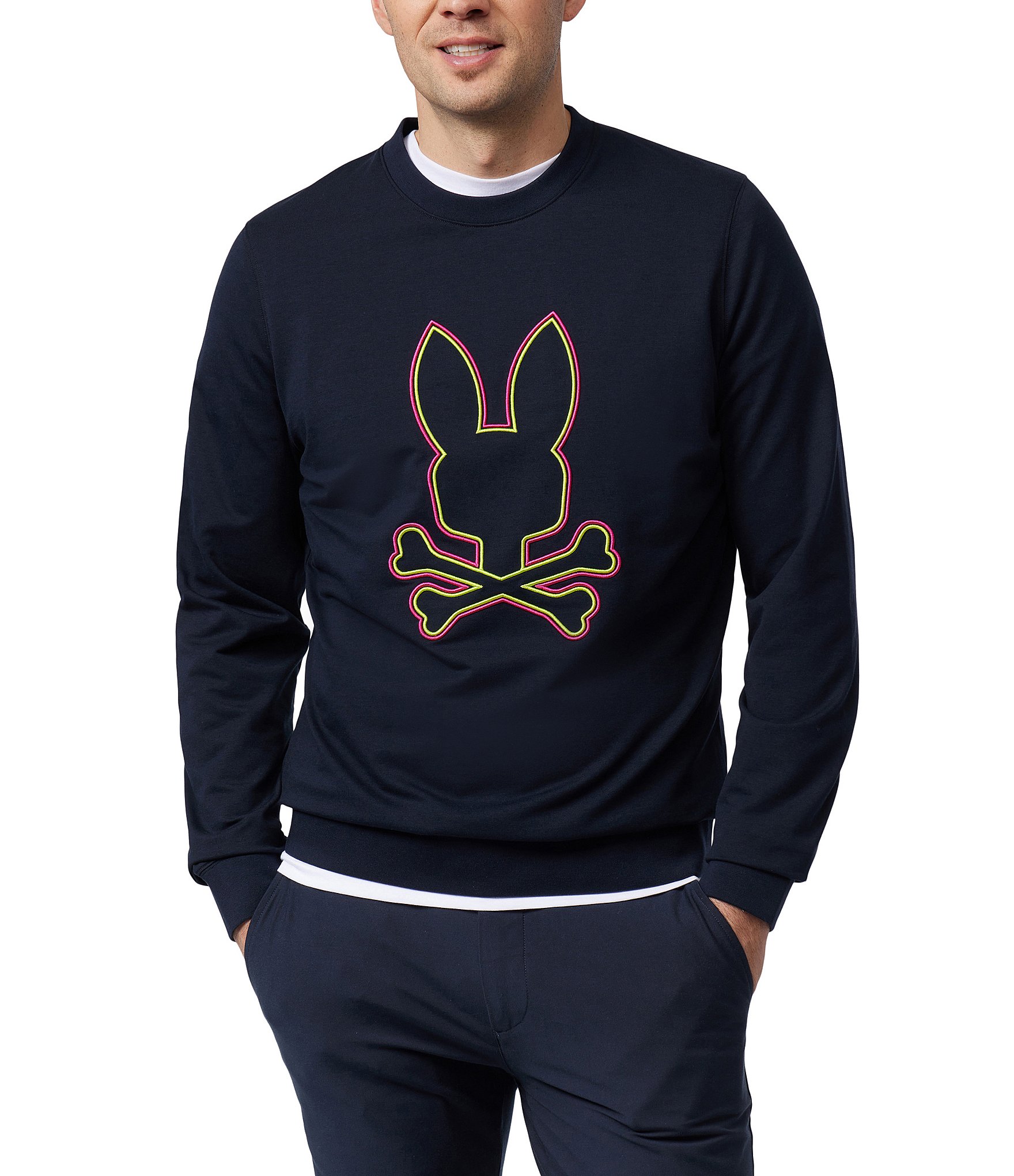MENS LIME FRENCH TERRY SWEATPANTS  PSYCHO BUNNY – Psycho Bunny Canada