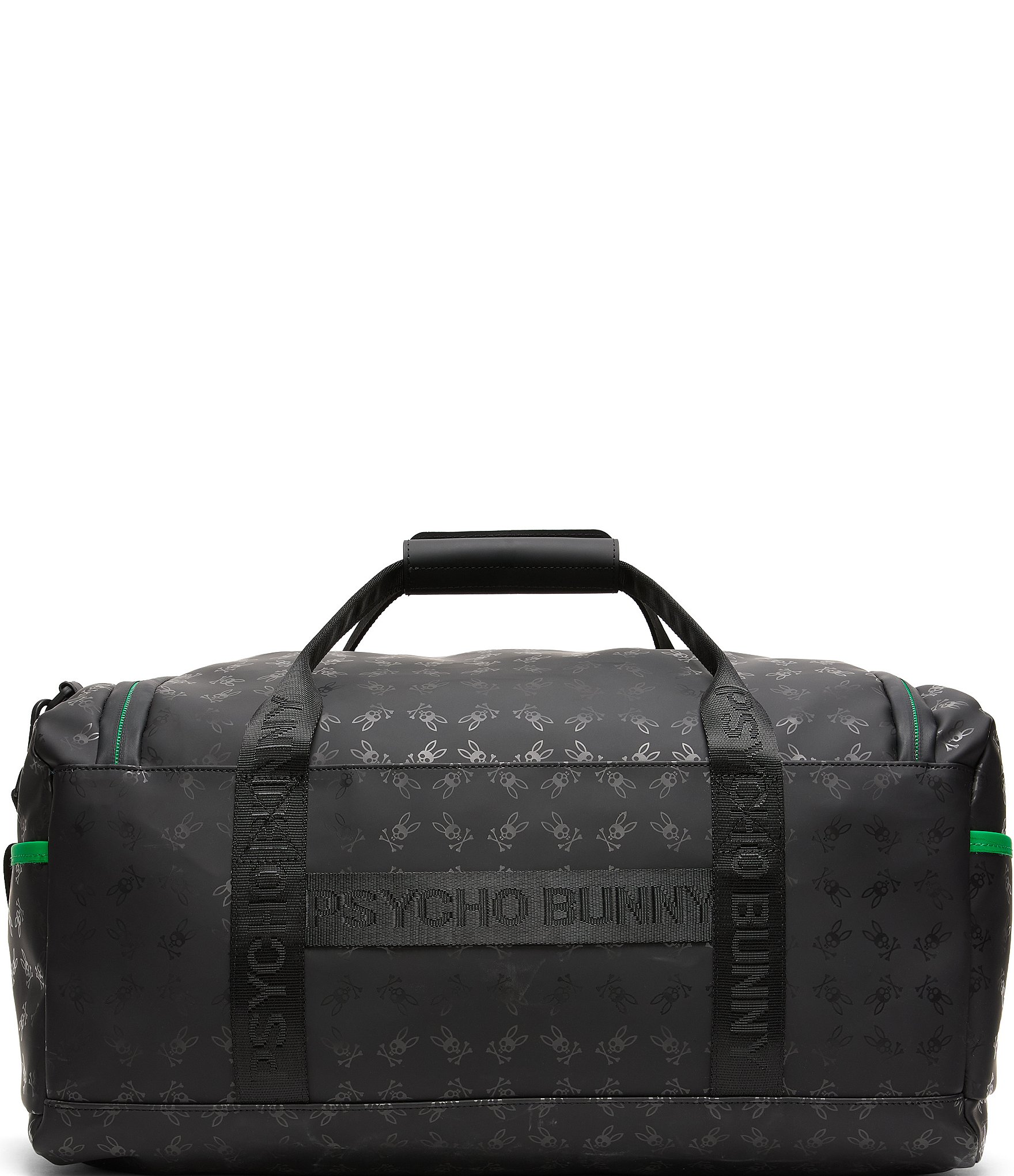 Psycho Bunny Allover Bunny Signature Printed Duffel Bag